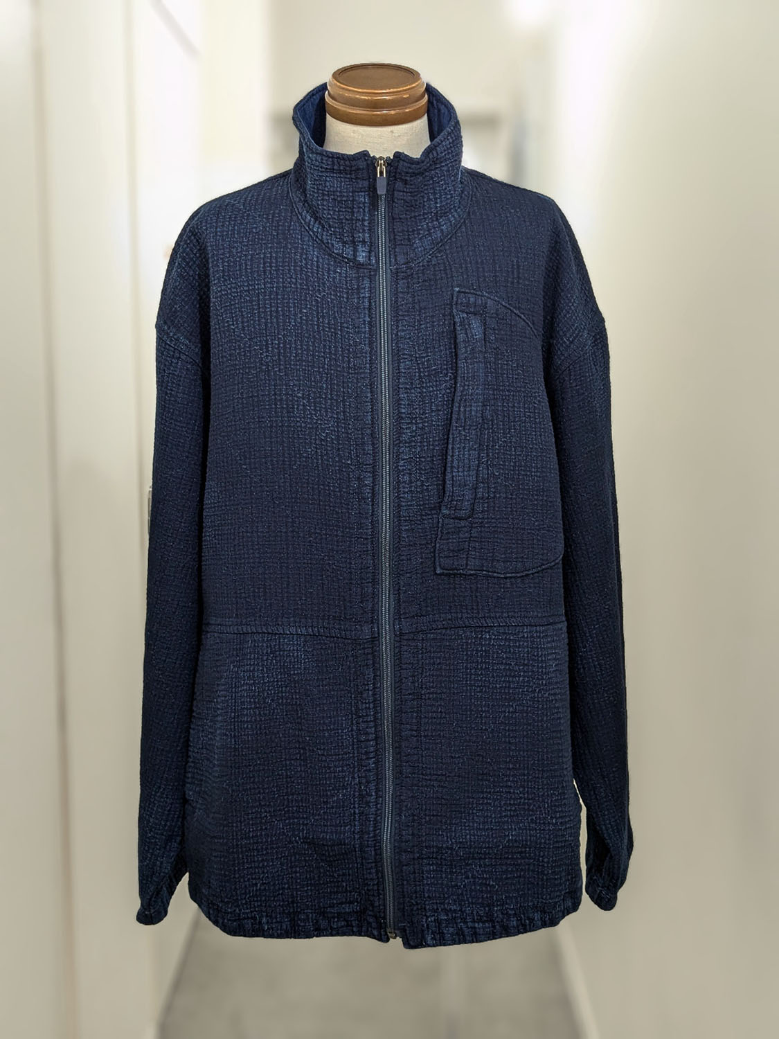 Porter Classic NEW SASHIKO LIGHT ZIP UP JACKET