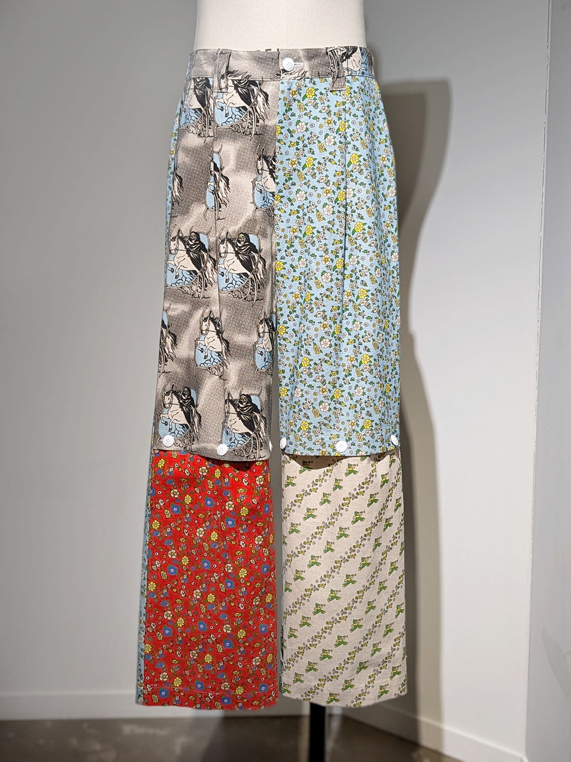 WATARU TOMINAGA Open Knee Trousers