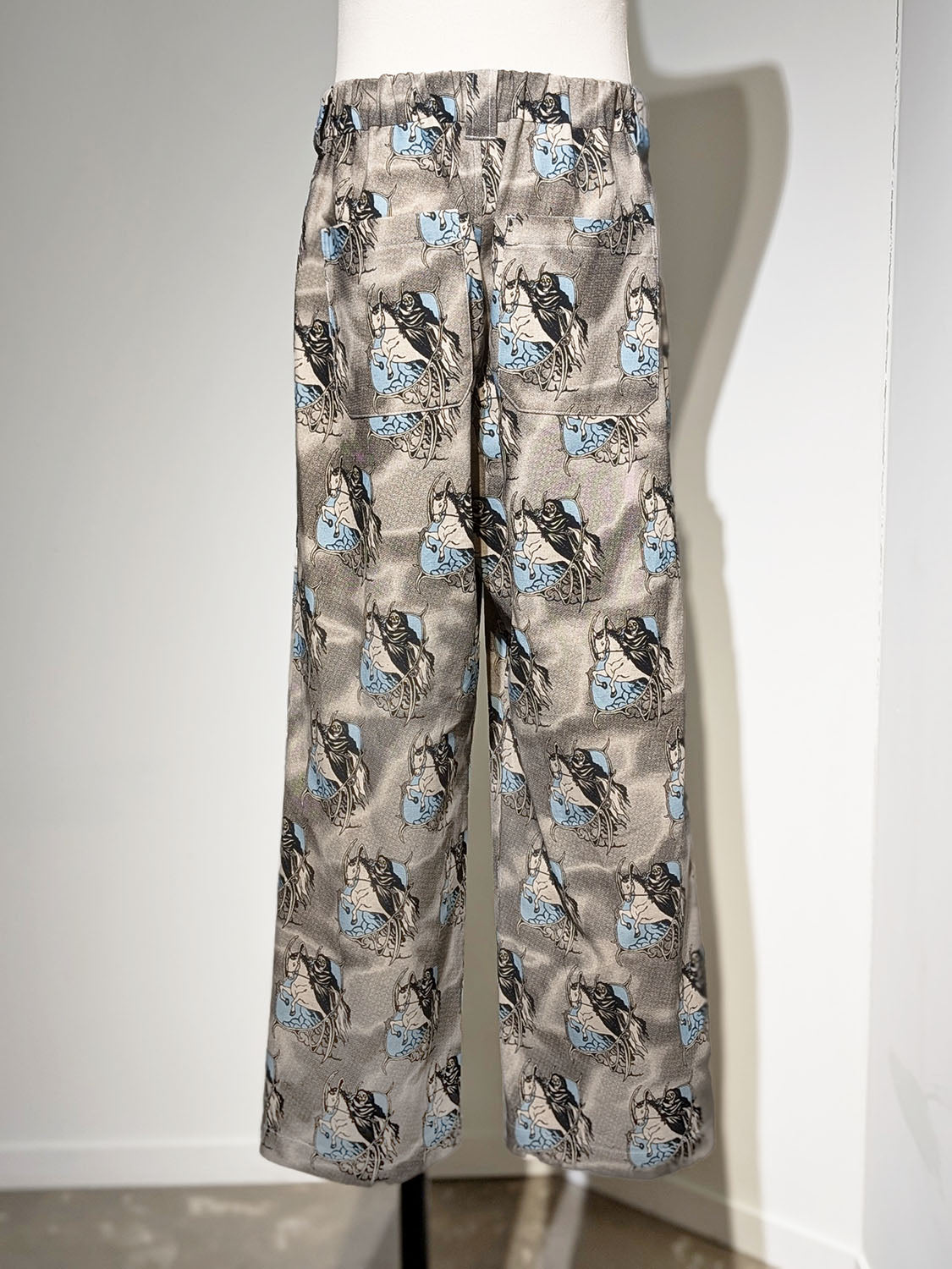 WATARU TOMINAGA SINGLE-PLEAT TROUSERS Death