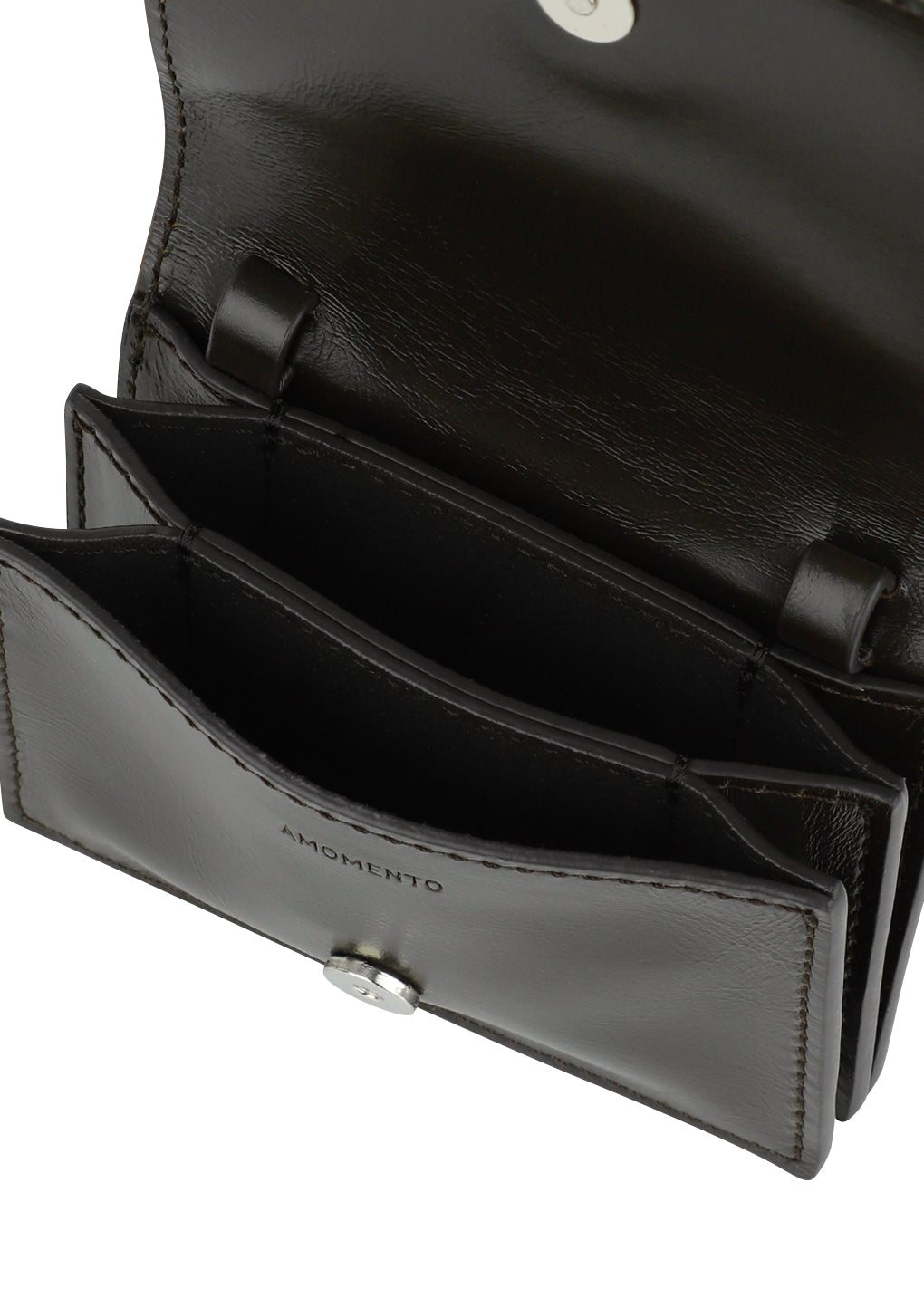 AMOMENTO SLIM LEATHER BELT BAG