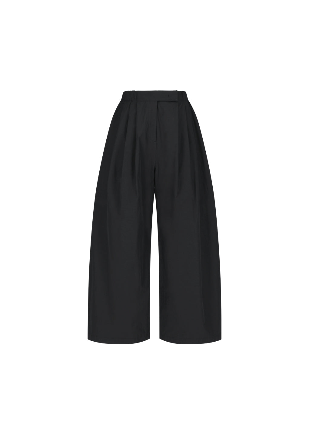 AMOMENTO THREE TUCK BANDING PANTS