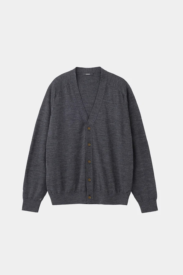 UMEDA 16GG V NECK CARDIGAN (UM302-UCD16)