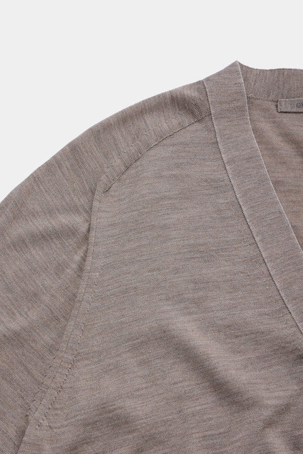 UMEDA 16GG V NECK CARDIGAN (UM302-UCD16)
