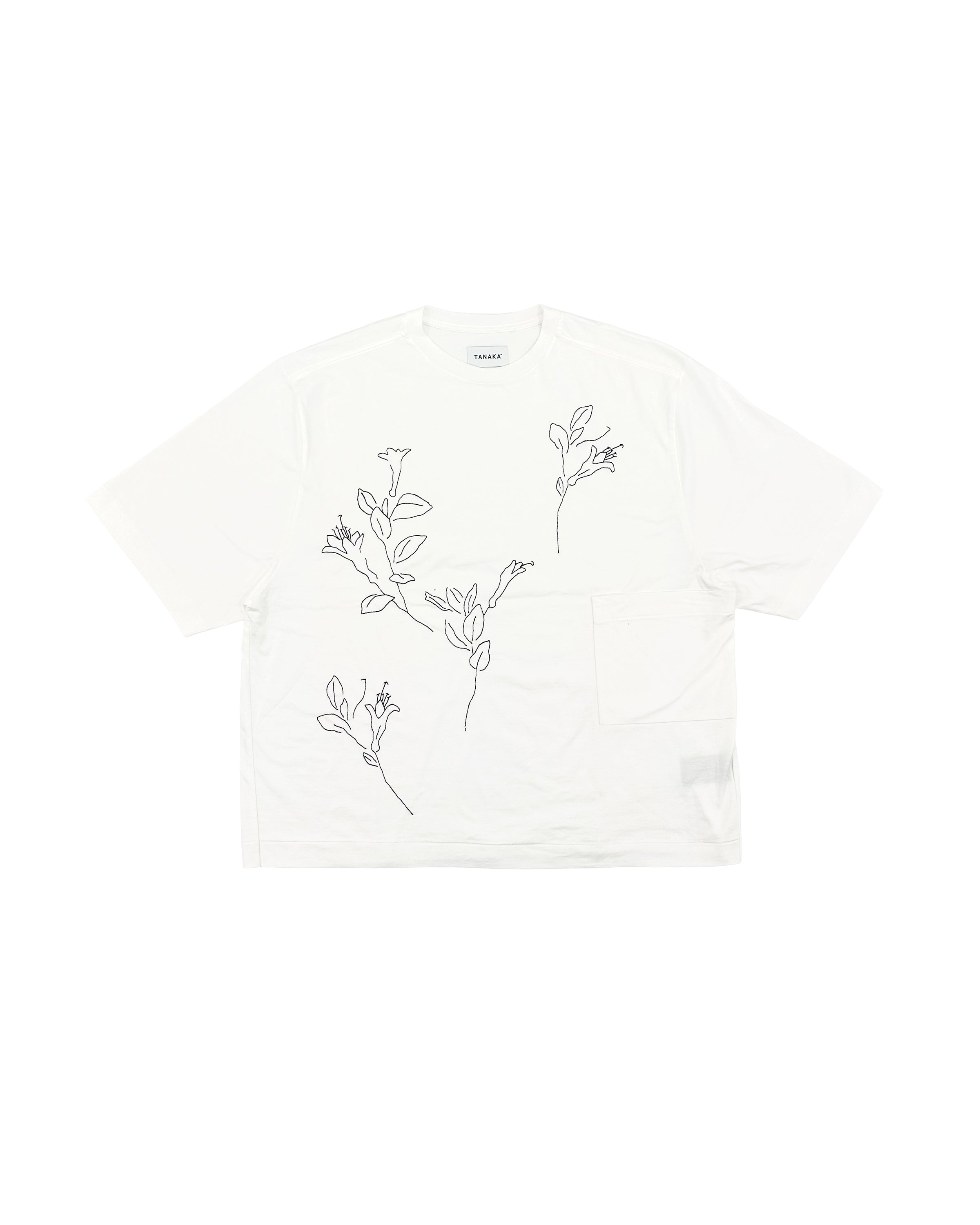 TANAKA ST-55 THE BOXY TEE (EMBROIDERY)