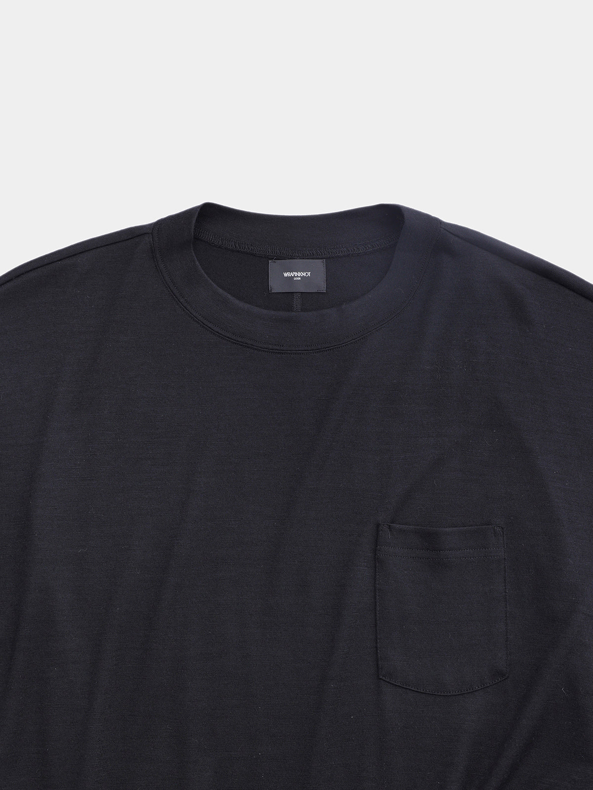 WRAPINKNOT【MCS01・OVERSIZE POCKET T-Shirt】