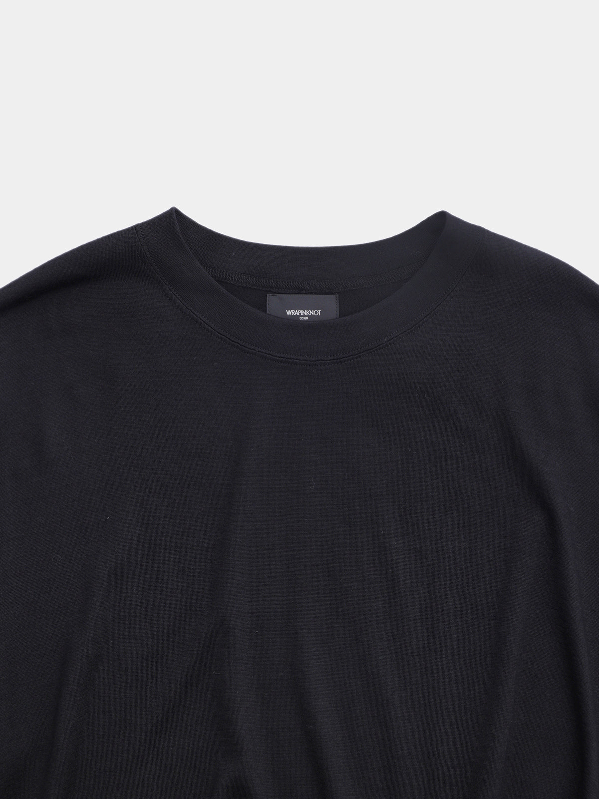 WRAPINKNOT【MCS03・L/S OVERSIZED T-SHIRT】