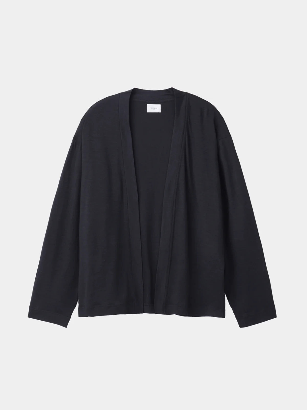 WRAPINKNOT【MCS10・BUTTON-LESS CARDIGAN】