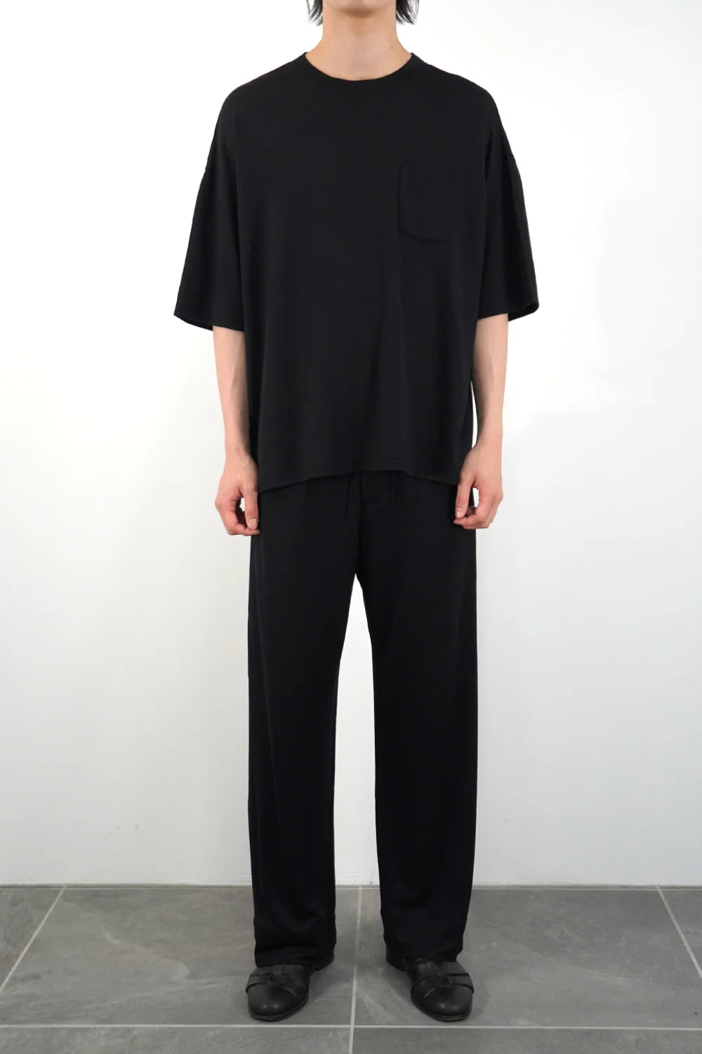 WRAPINKNOT【MCS01・OVERSIZE POCKET T-Shirt】