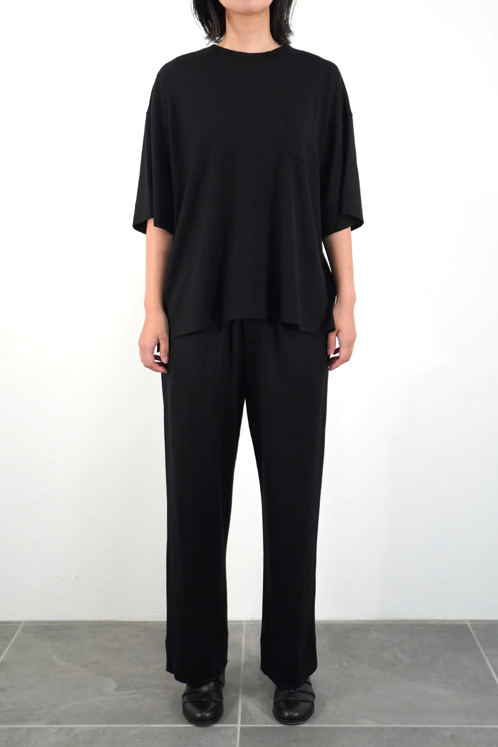 WRAPINKNOT【MCS01・OVERSIZE POCKET T-Shirt】