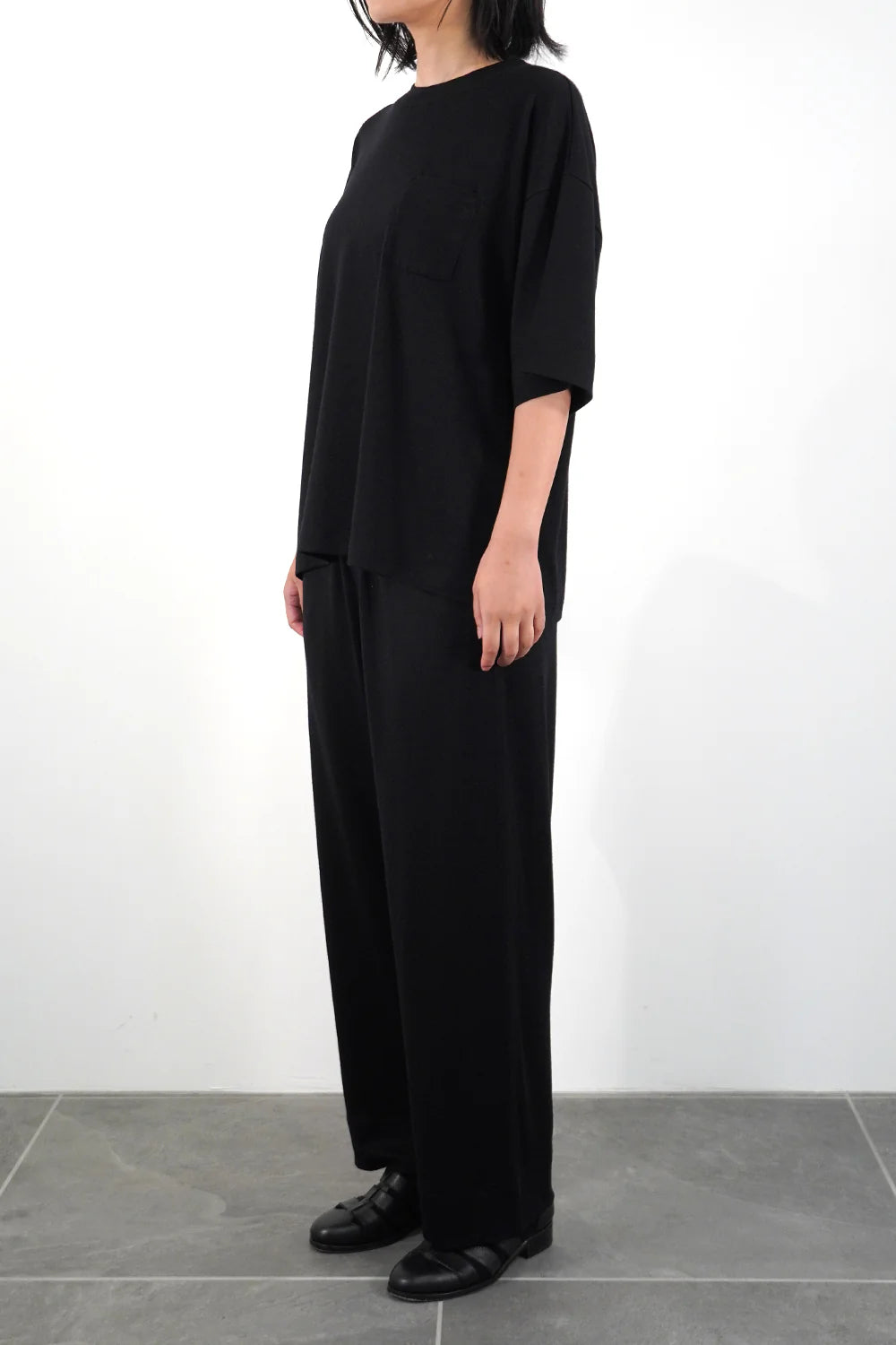 WRAPINKNOT【MCS01・OVERSIZE POCKET T-Shirt】