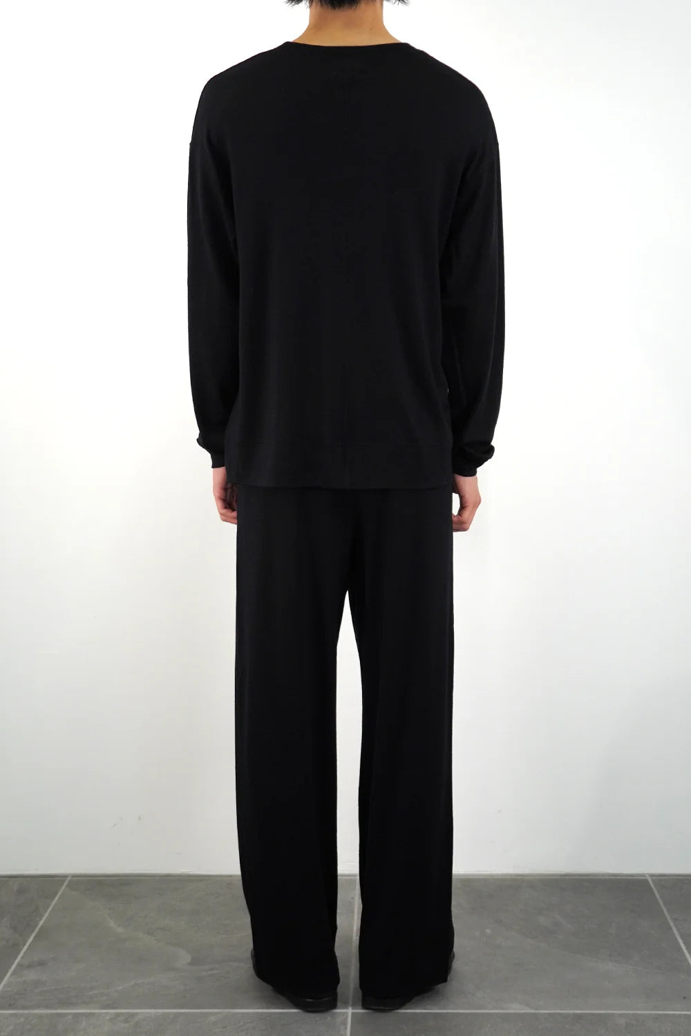 WRAPINKNOT【MCS03・L/S OVERSIZED T-SHIRT】