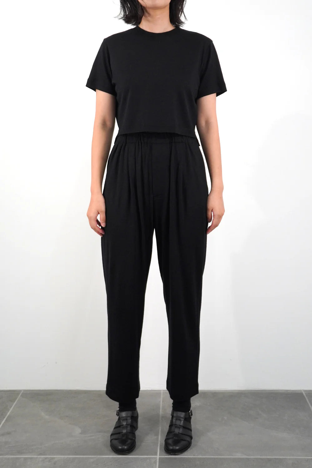 WRAPINKNOT【MCS14・CROPPED T-SHIRT】