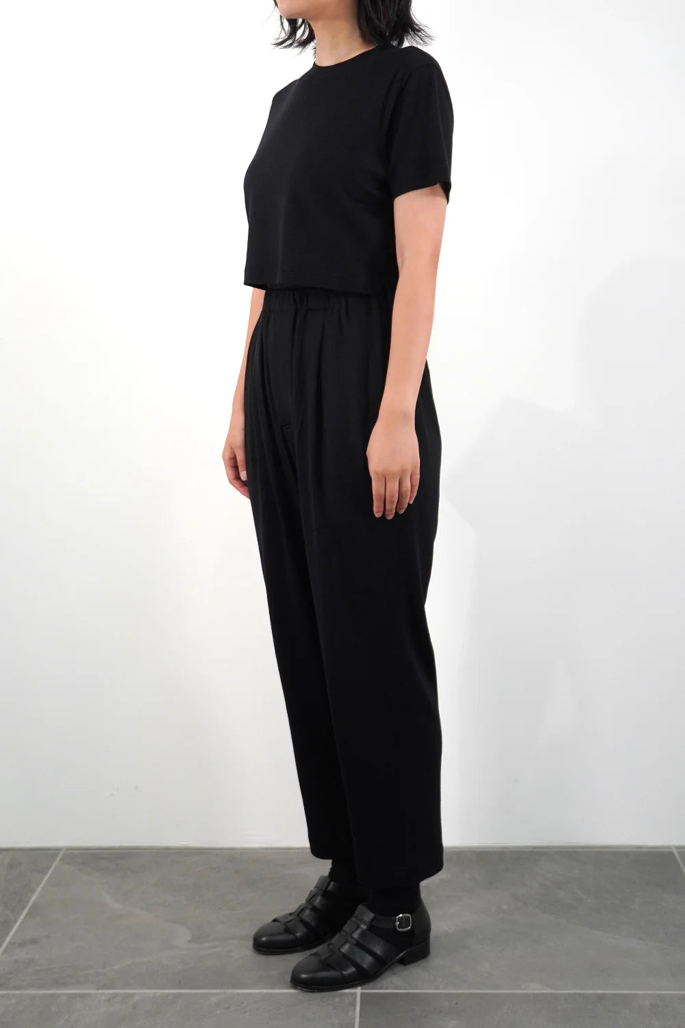 WRAPINKNOT【MCS14・CROPPED T-SHIRT】
