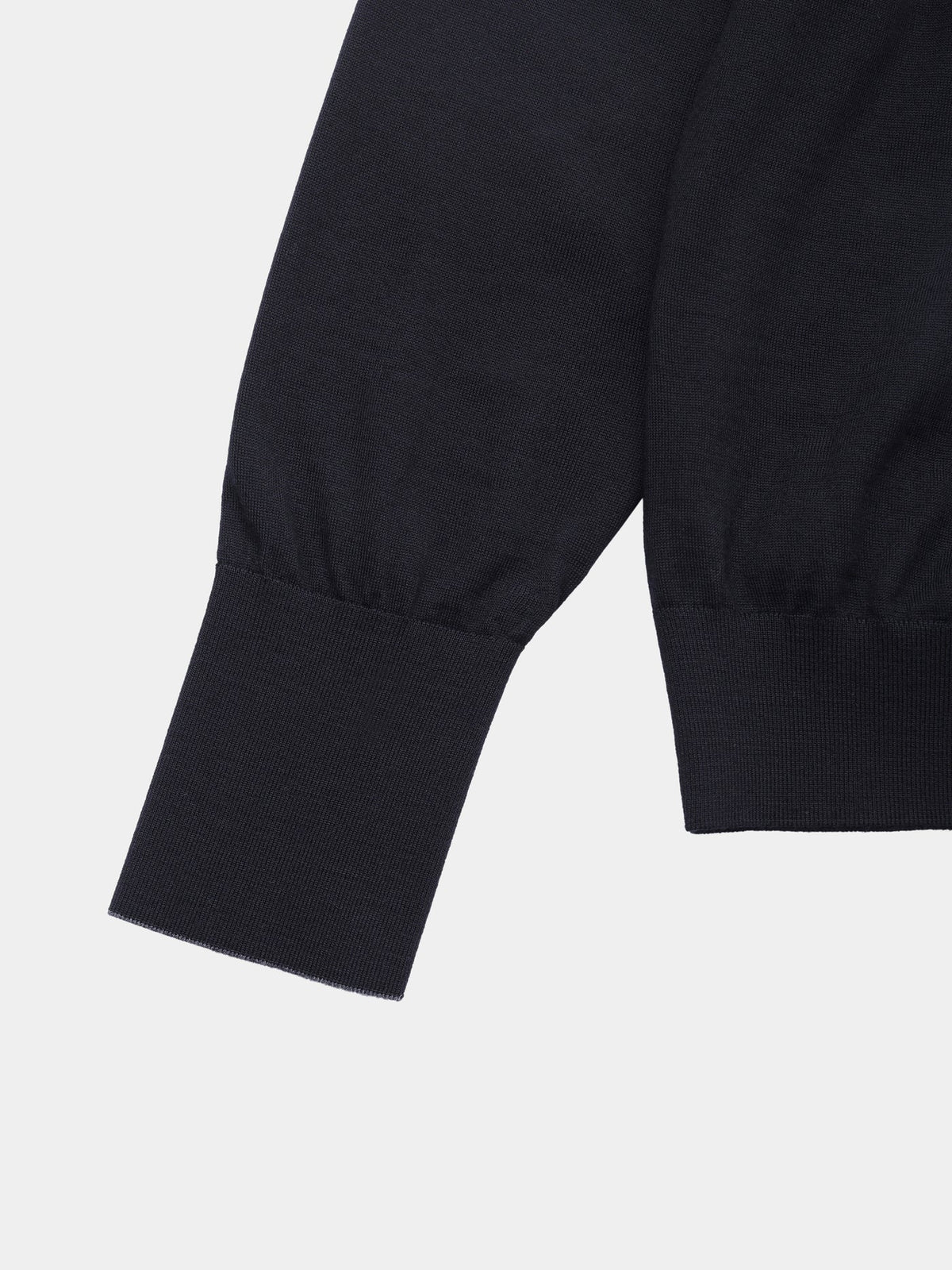 WRAPINKNOT【WK326・LPO04 WOOL HIGH-GAUGE KNIT L/S CREW-NECK PO】