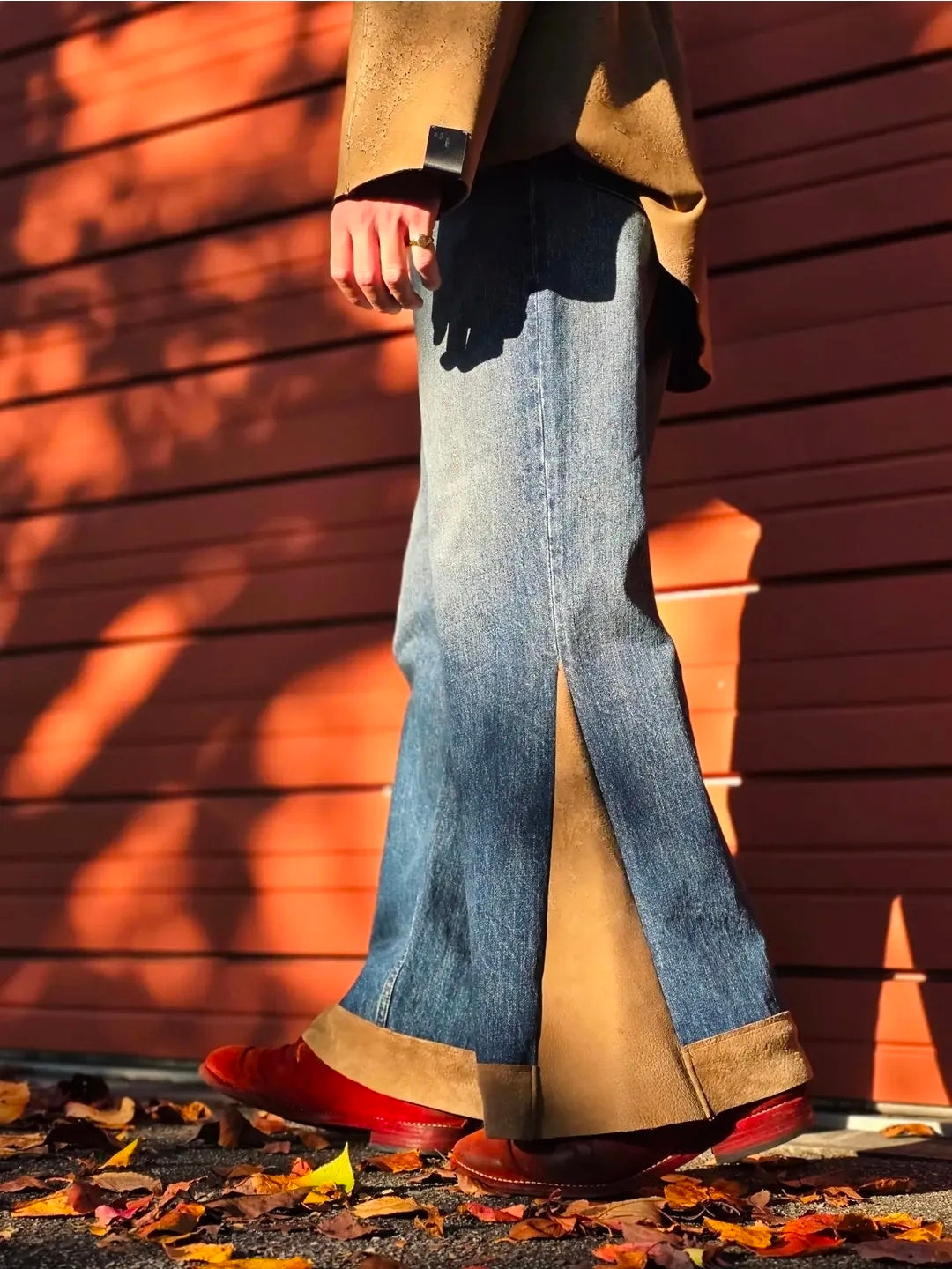 N.HOOLYWOOD 2262-CP25-046 PATCHWORK DENIM PANTS