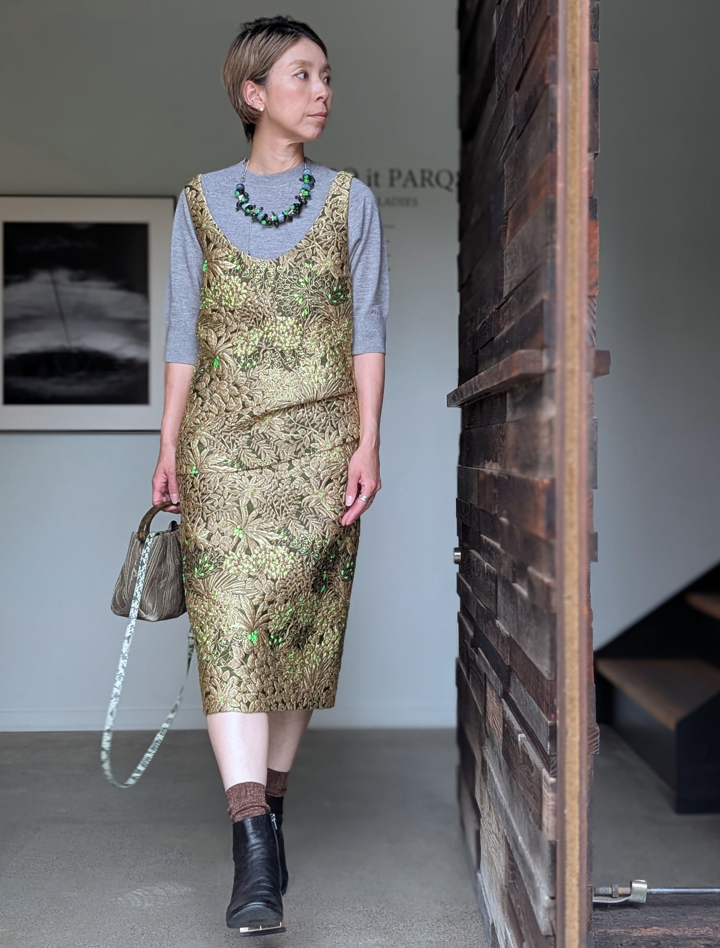 DRIES VAN NOTEN②【262-010733】CROPPY 4020 W.W.TOP