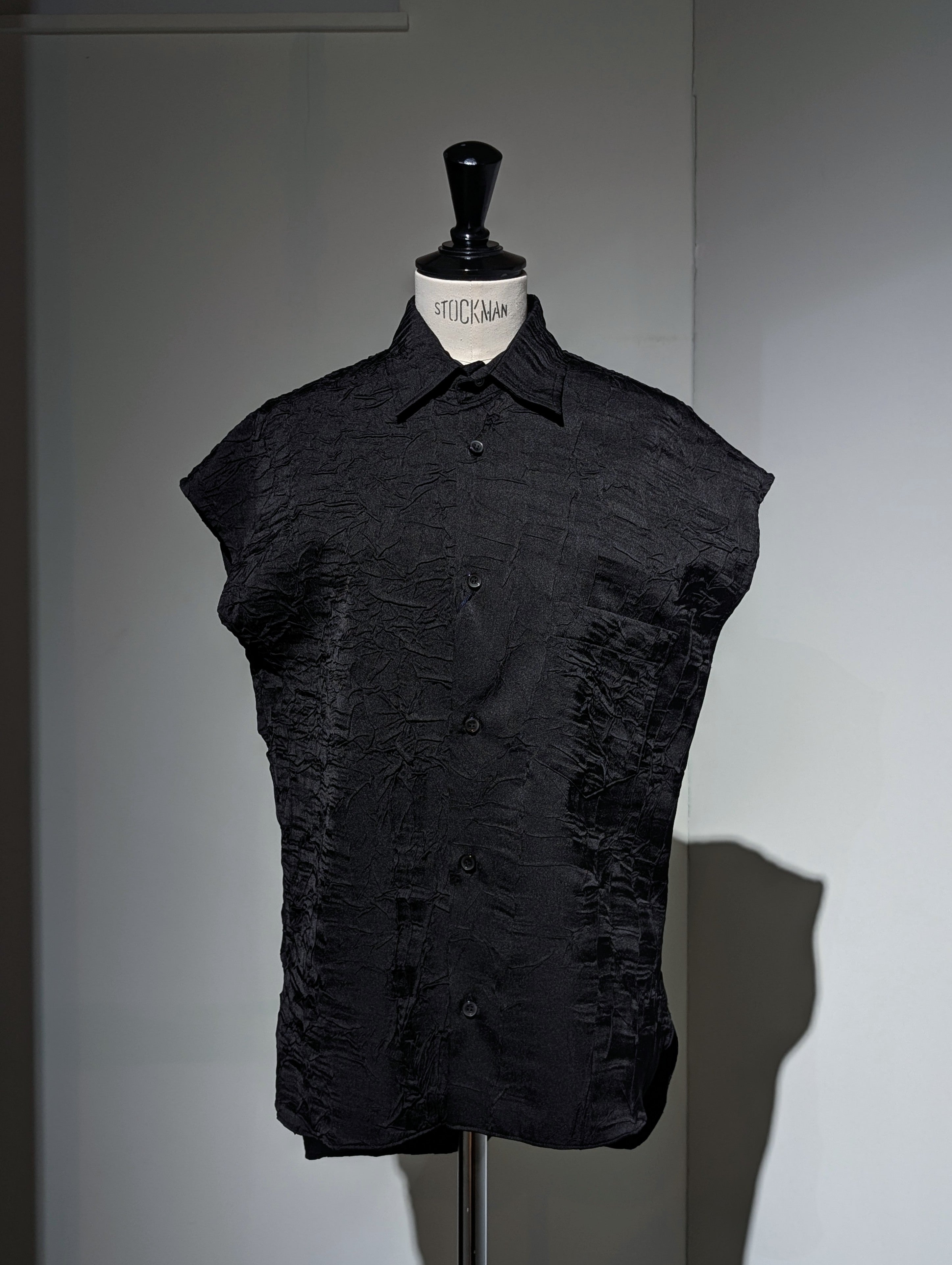 MADISONBLUE J.BRADLEY SLEEVELESS SHIRT SATIN