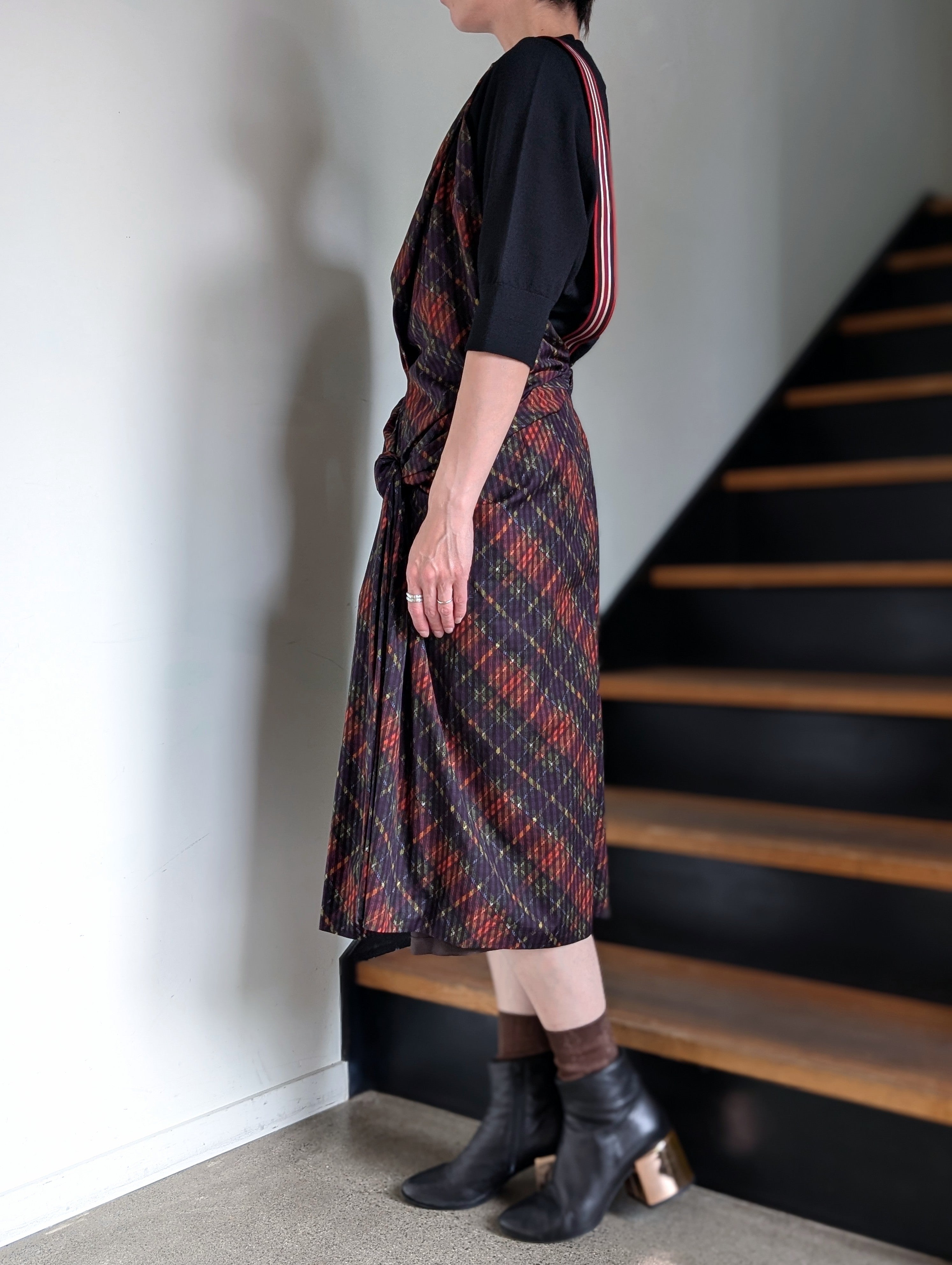 DRIES VAN NOTEN②【262-011008】DARALYN 4039 W.W.DRESS