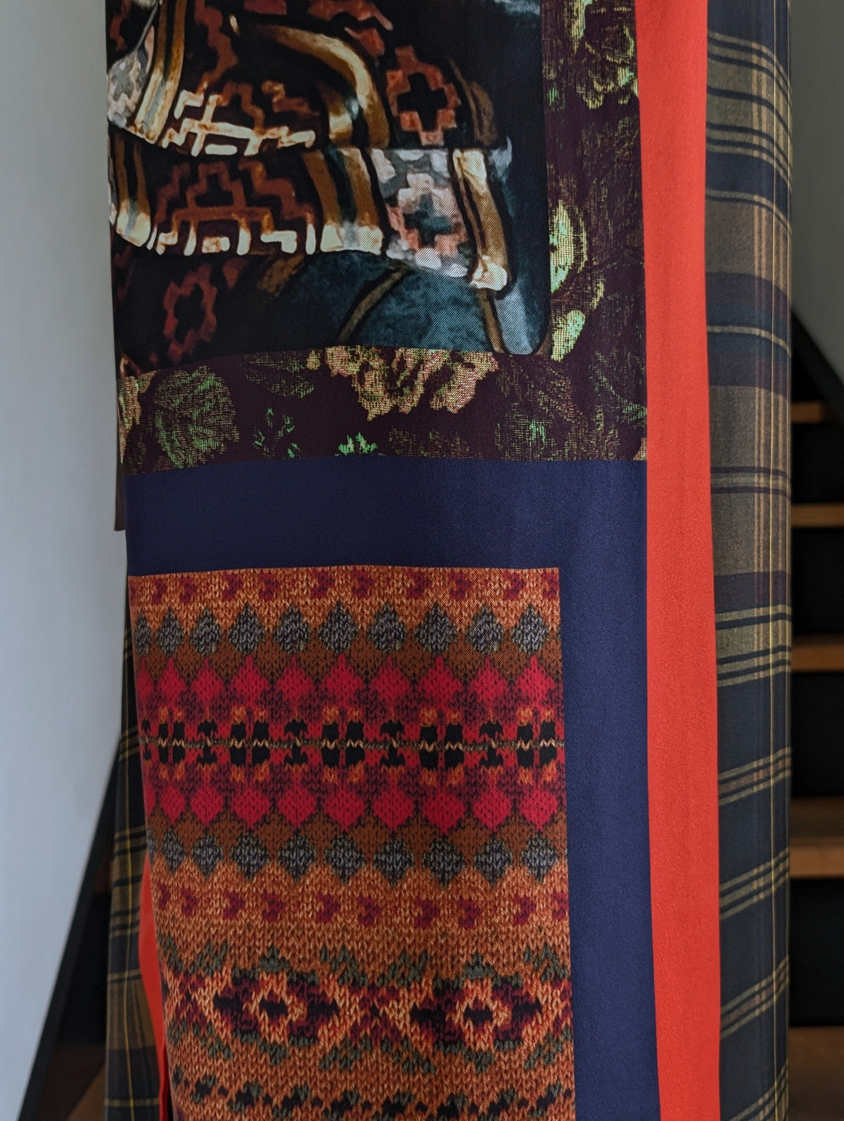 DRIES VAN NOTEN【262-010804】SCARFY LONG 4058 W.W.SKIRT