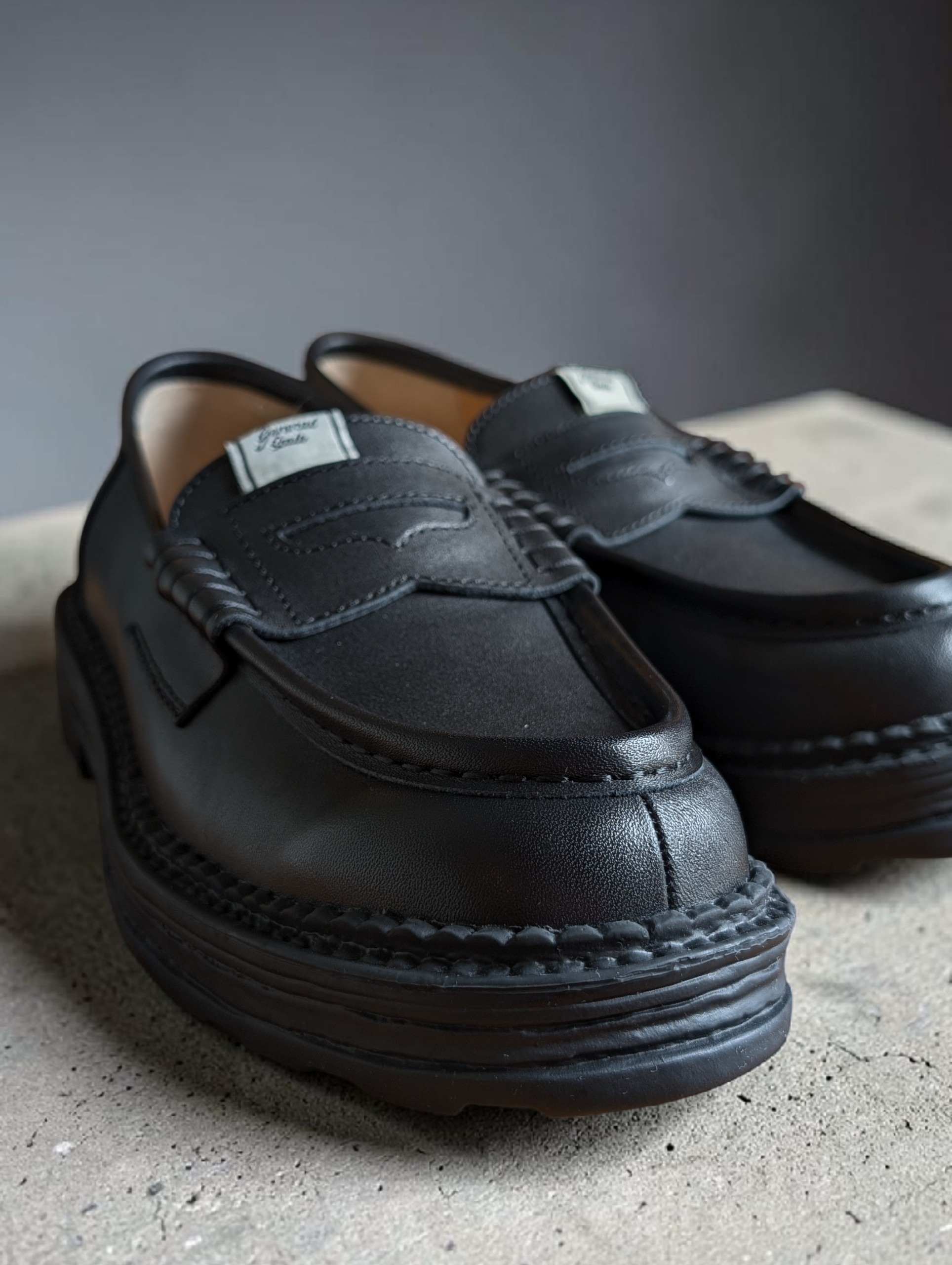 General Scale. Maison MIHARA YASUHIRO / "ANDY" Leather Loafers