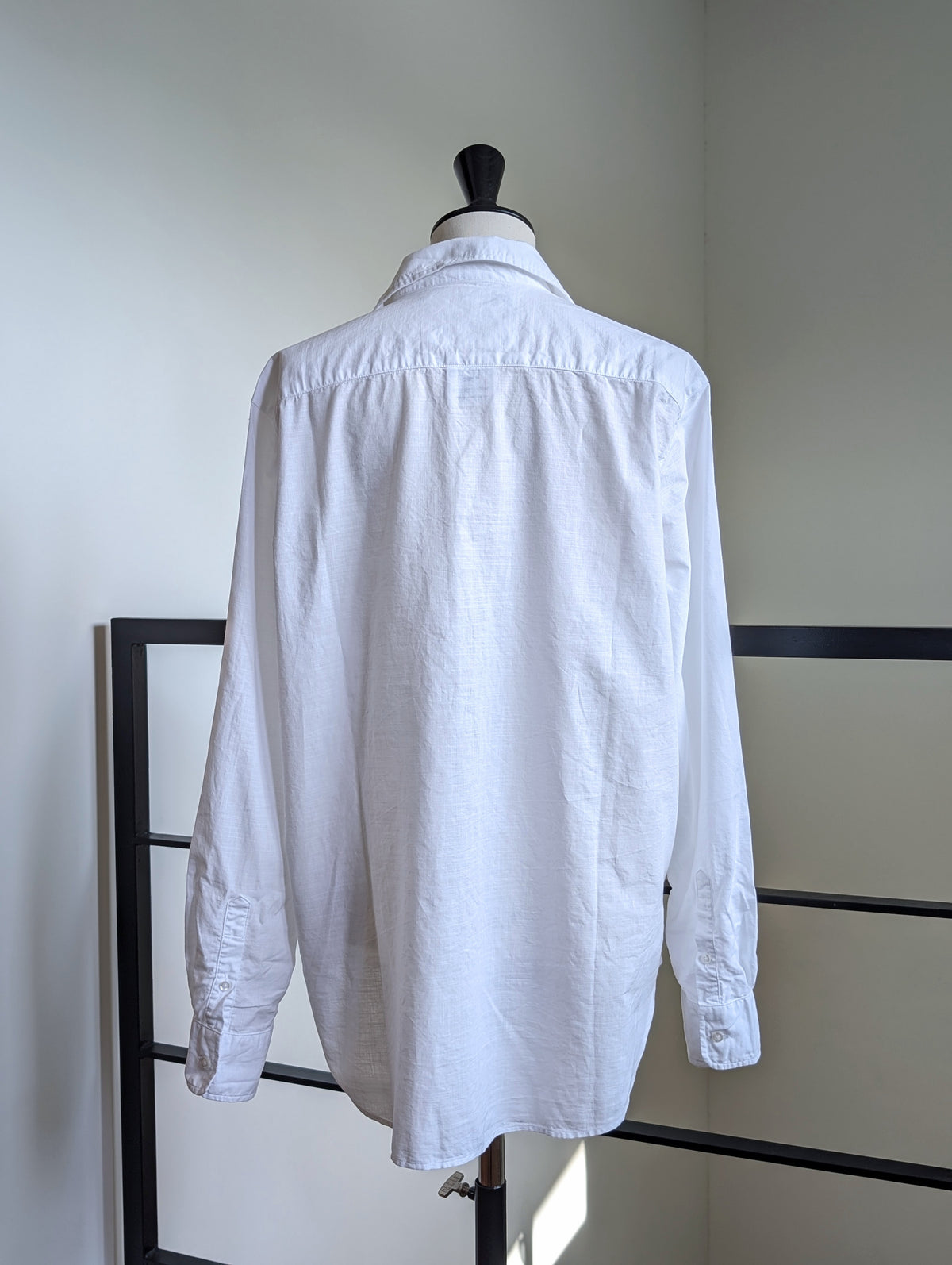 Frank&Eileen "EILEEN" CLASSIC WHITE CHAMBRAYSHIRTS(物未)