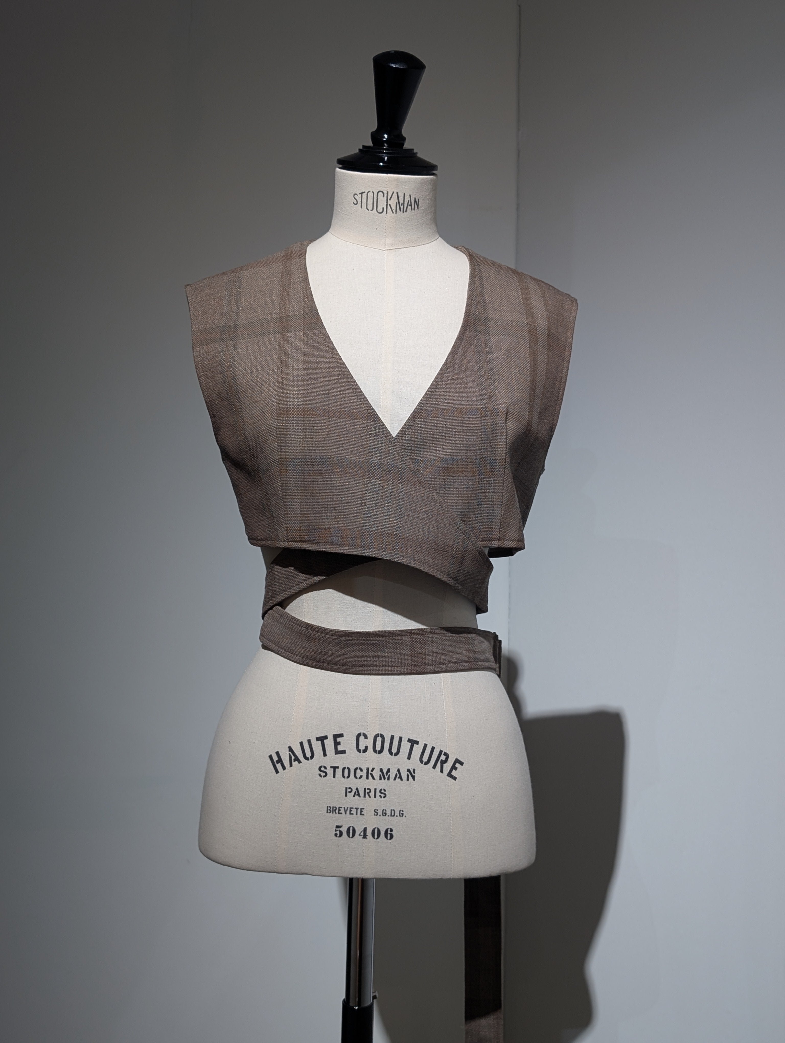 SEEALL SAW63 TP102 (MK-002) BELTED WAIST COAT