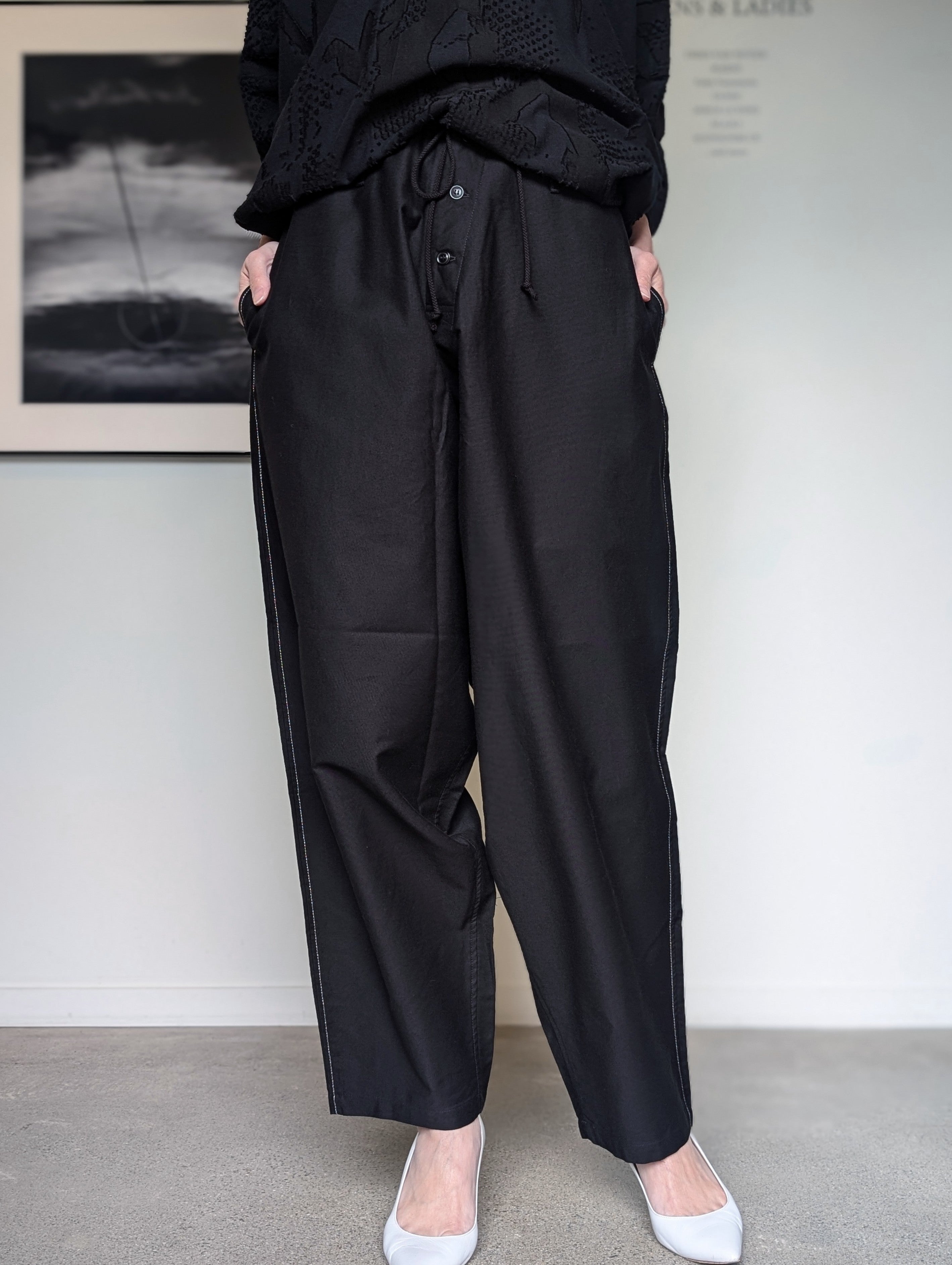 Y's COTTON TWILL Y'S STITCH STRING SAROUEL