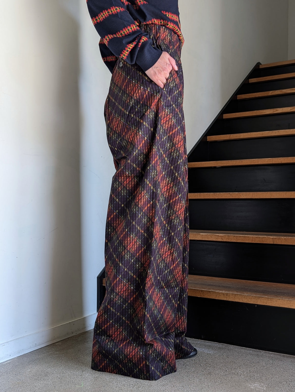DRIES VAN NOTEN【262-010910】PILA 4039 W.W.PANTS