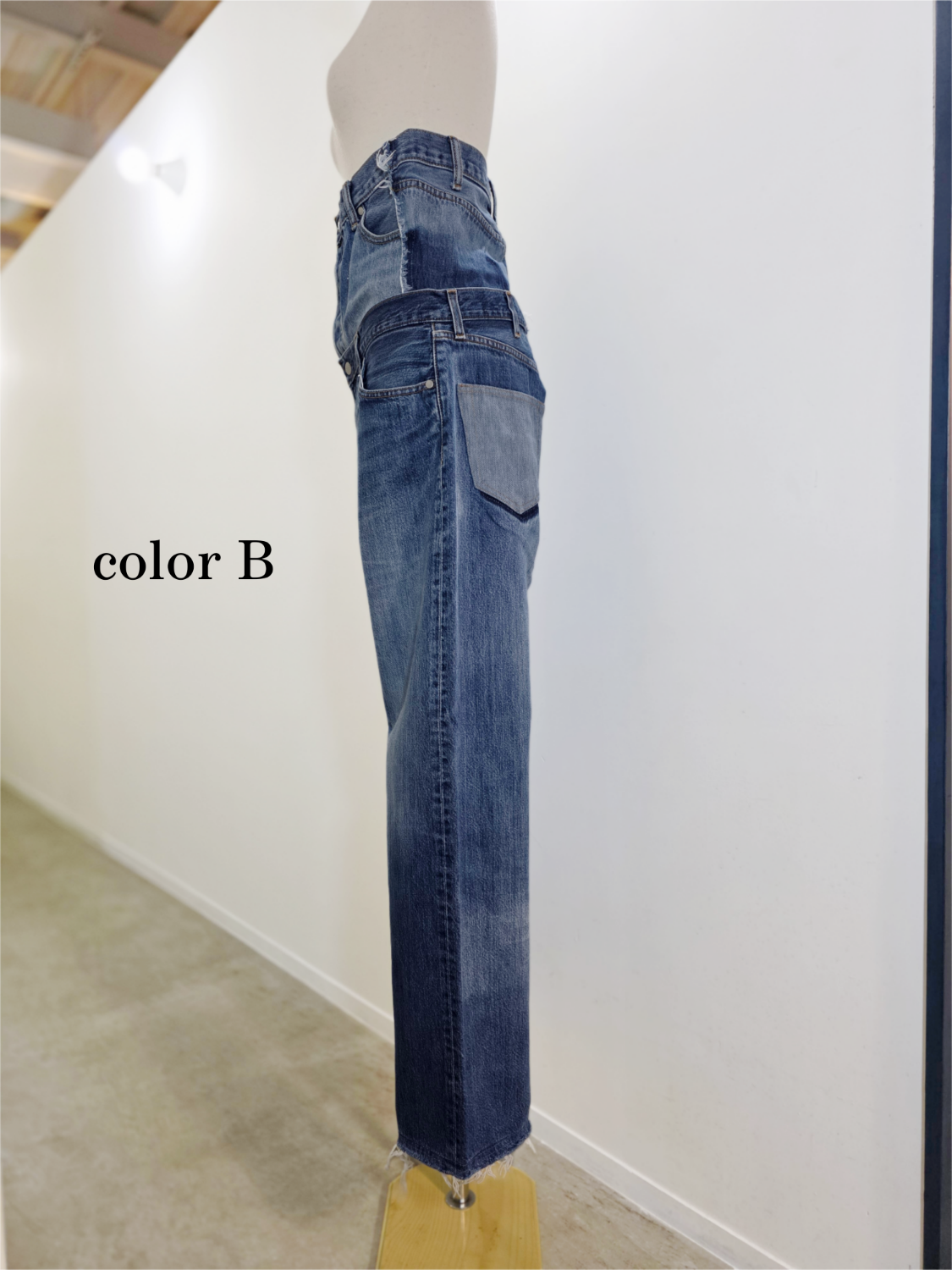 QUIITO W WAIST DENIM PT(1サイズ)
