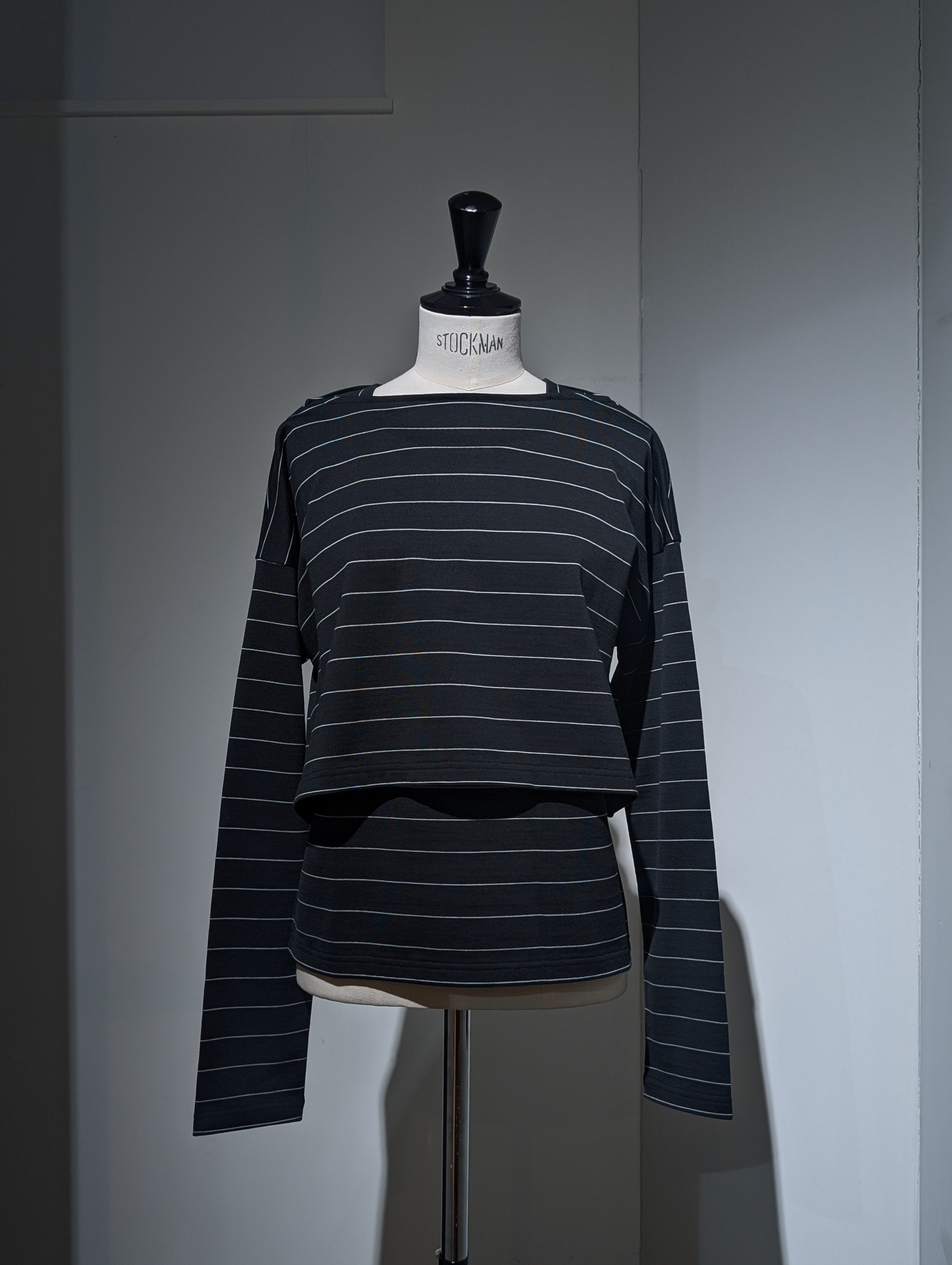 SEEALL SAW63 TS906(MM-003) CROPPED LS T-SHIRTS
