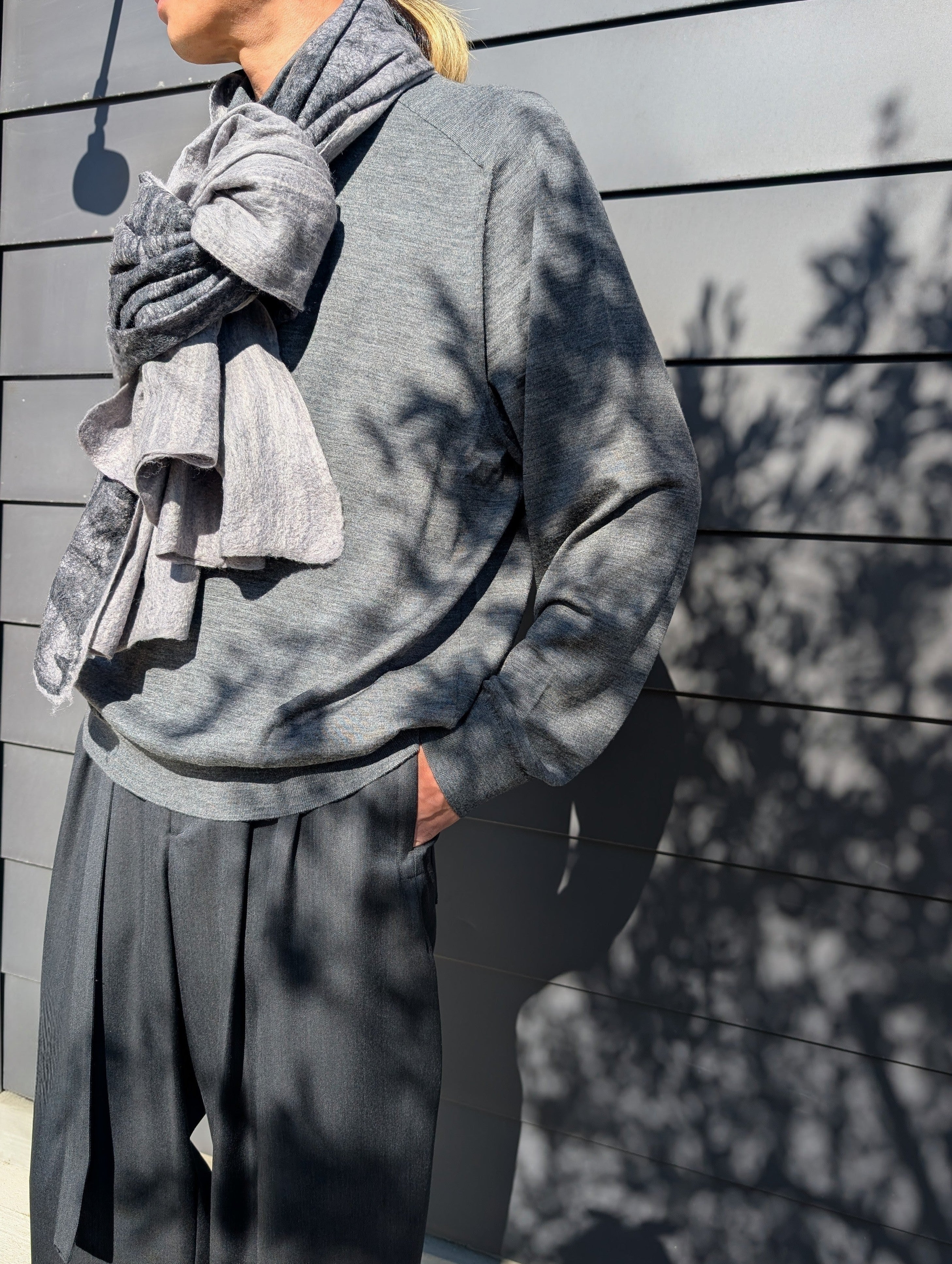 UMEDA 16GG HIGH NECK PULLOVER (UM301-UHN16)