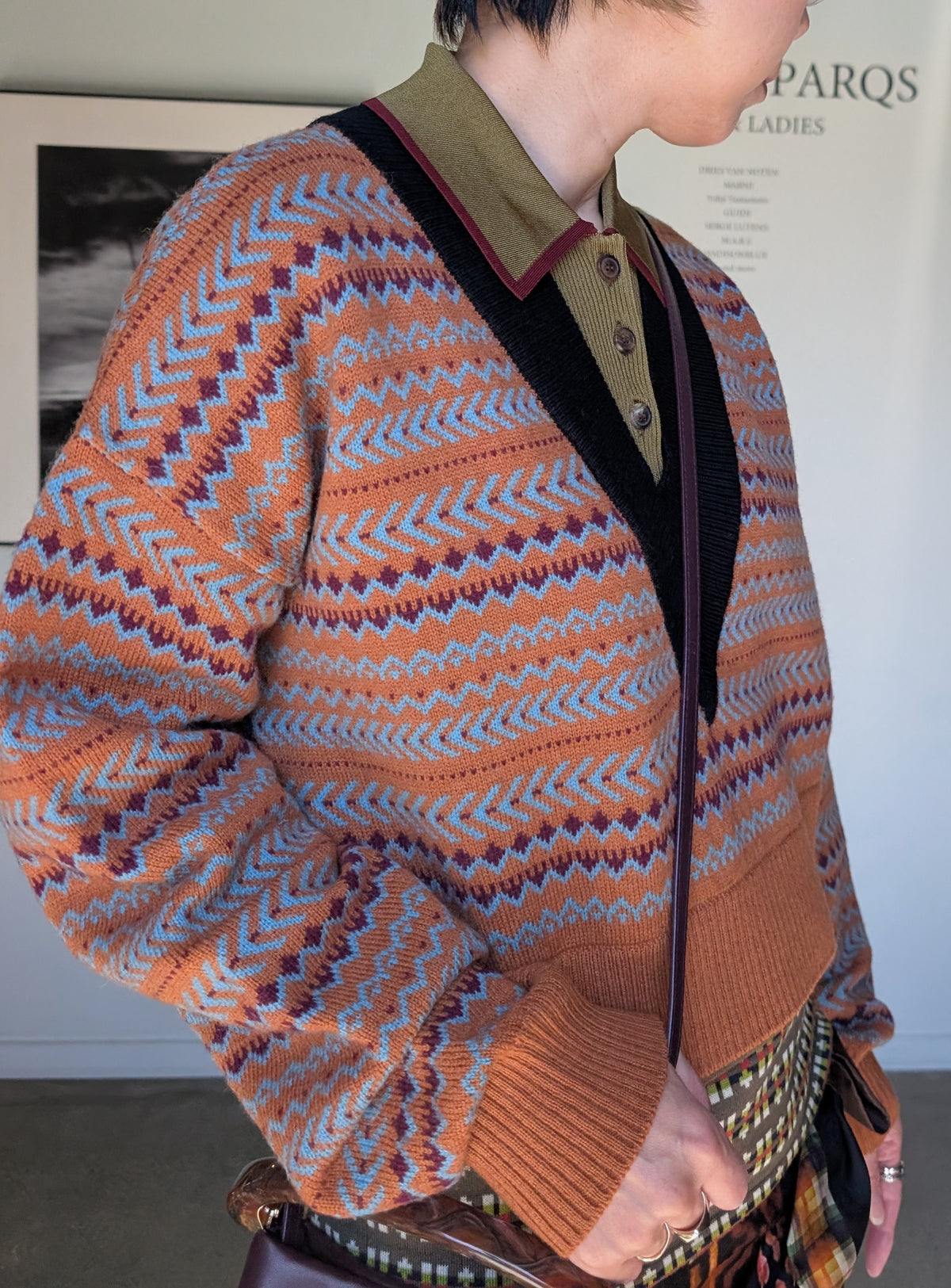 DRIES VAN NOTEN【262-011226】TOINETTE 4760 W.K.SWEATER