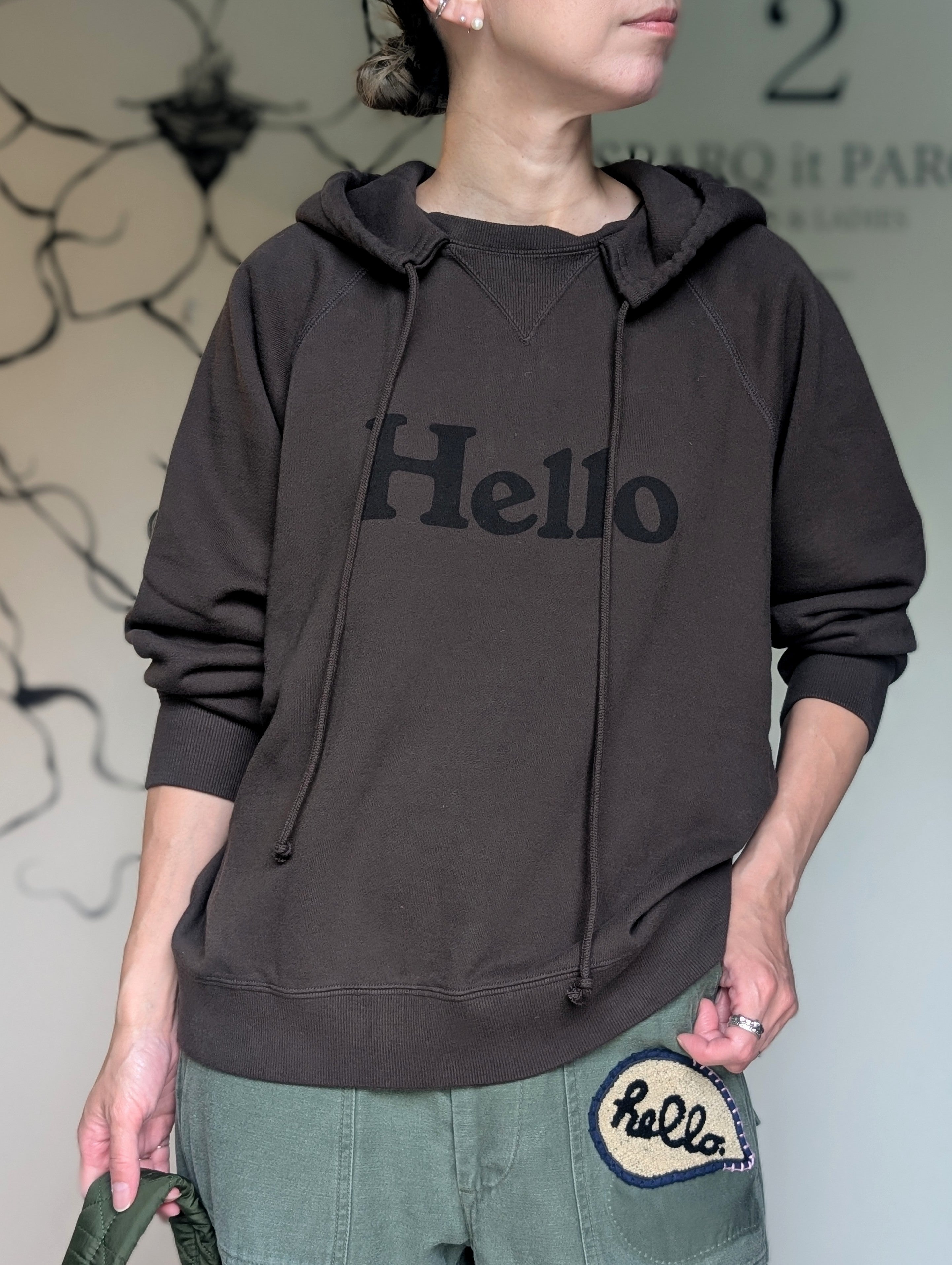 MADISONBLUE HELLO HOODIE
