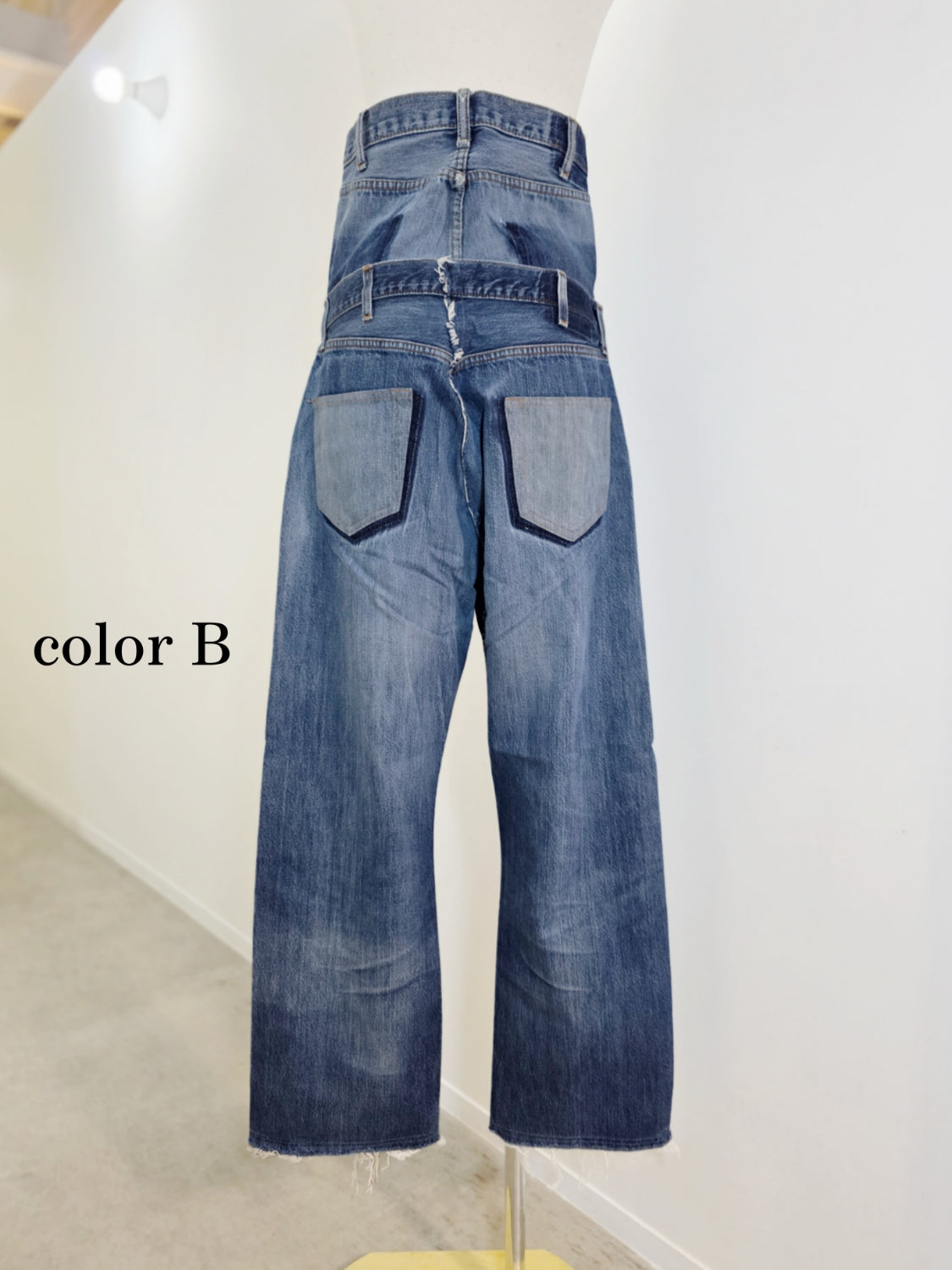 QUIITO W WAIST DENIM PT(1サイズ)