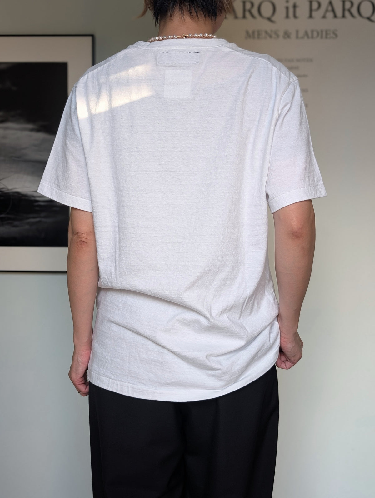 MADISONBLUE HELLO TEE PARIS<WHITE>