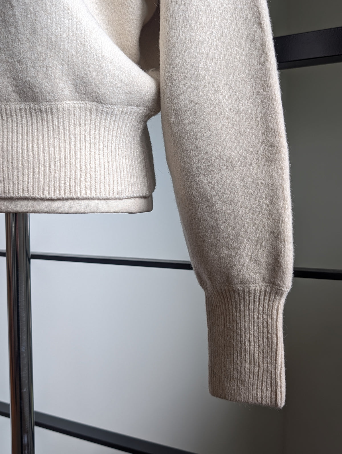 AEHRR 【001 Draping knit C/N Pullover】
