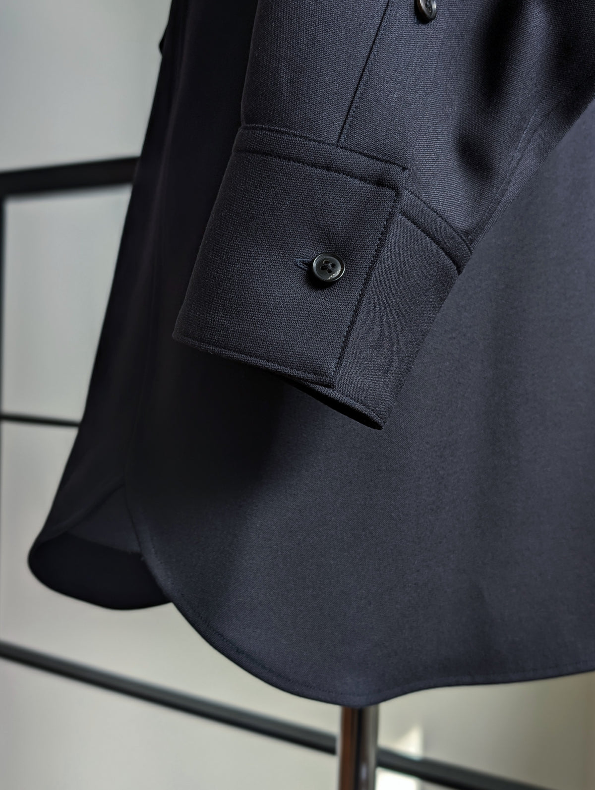 AEHRR 【087 Draping York Raglan Sleeve Shirt】