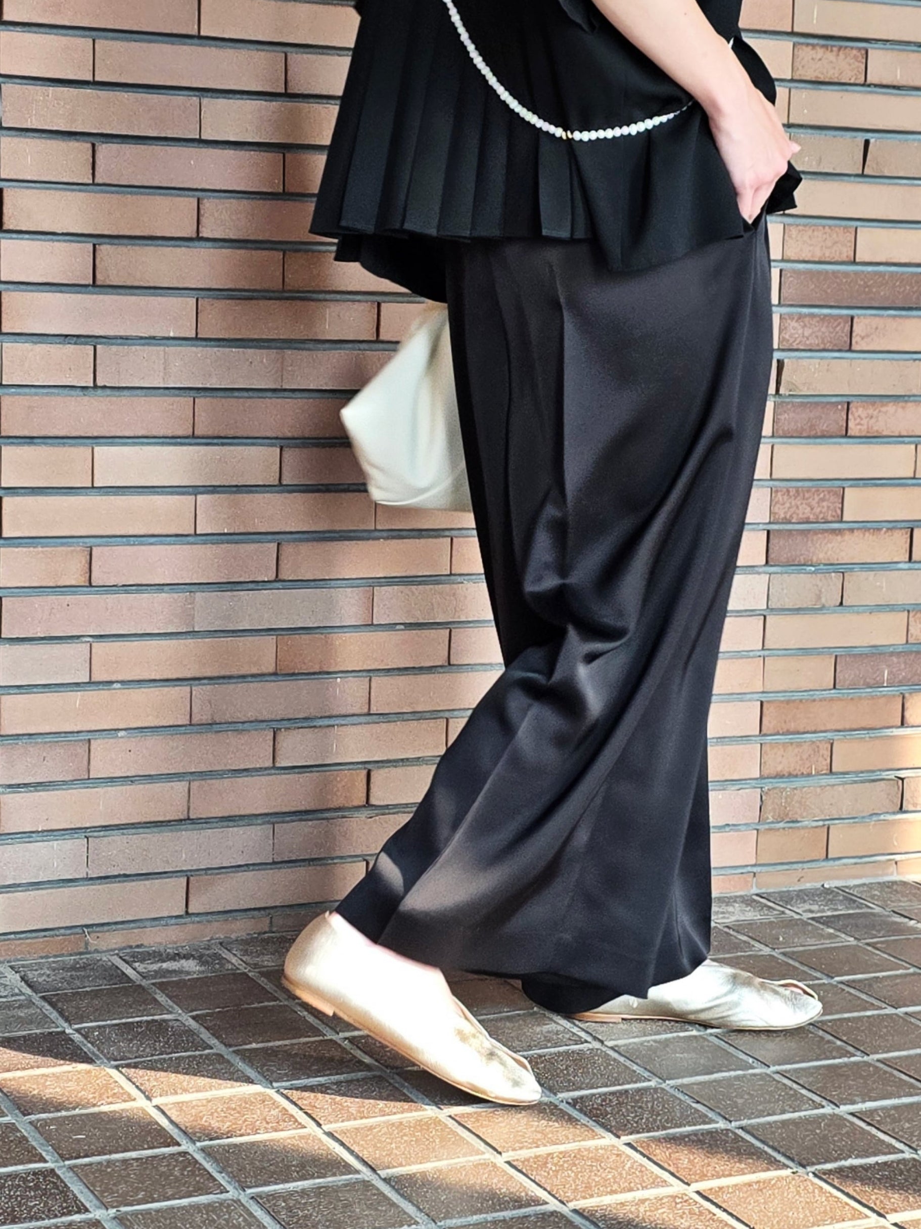 ENFOLD CROPPED SAROUEL-PANTS