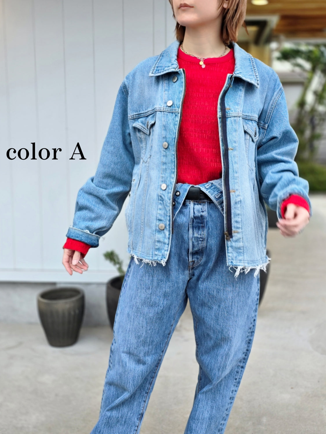 QUIITO ZIP DENIM JK