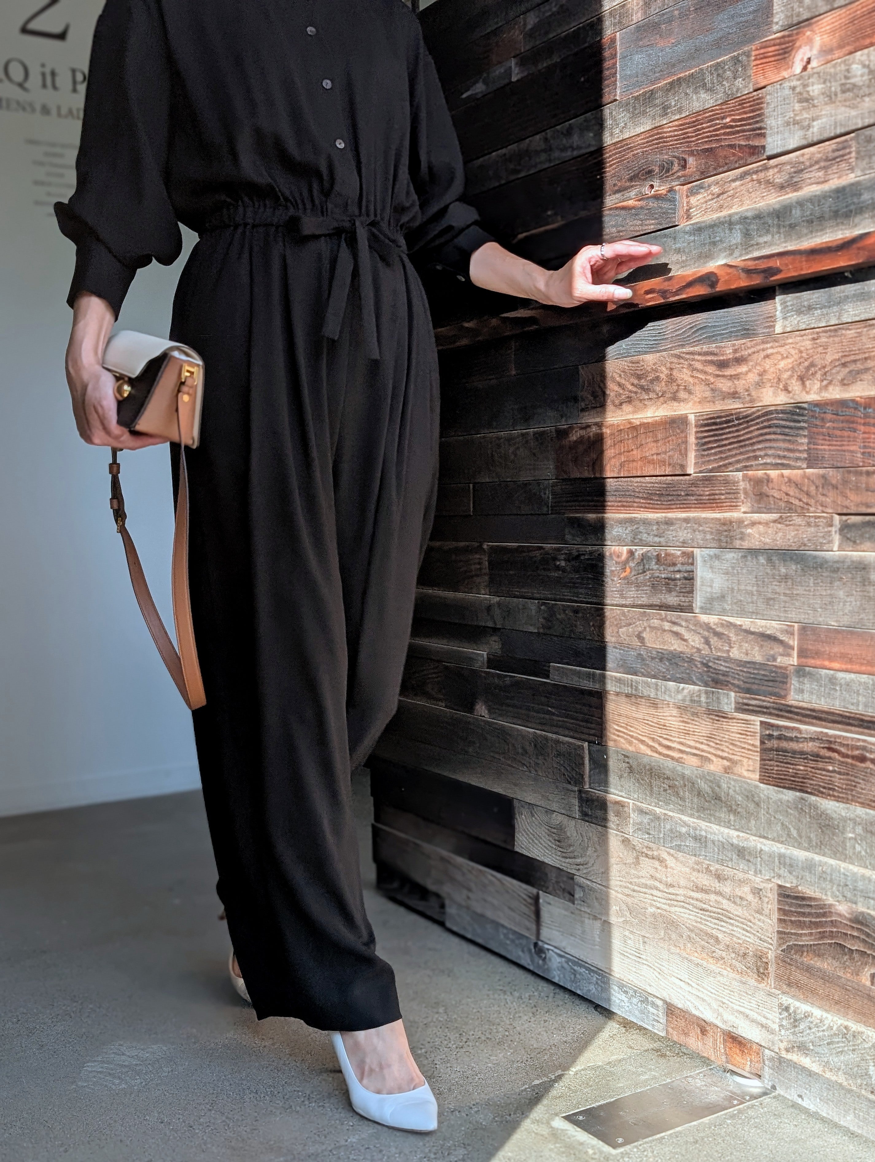 ENFOLD TWO-WAY JUMPSUIT