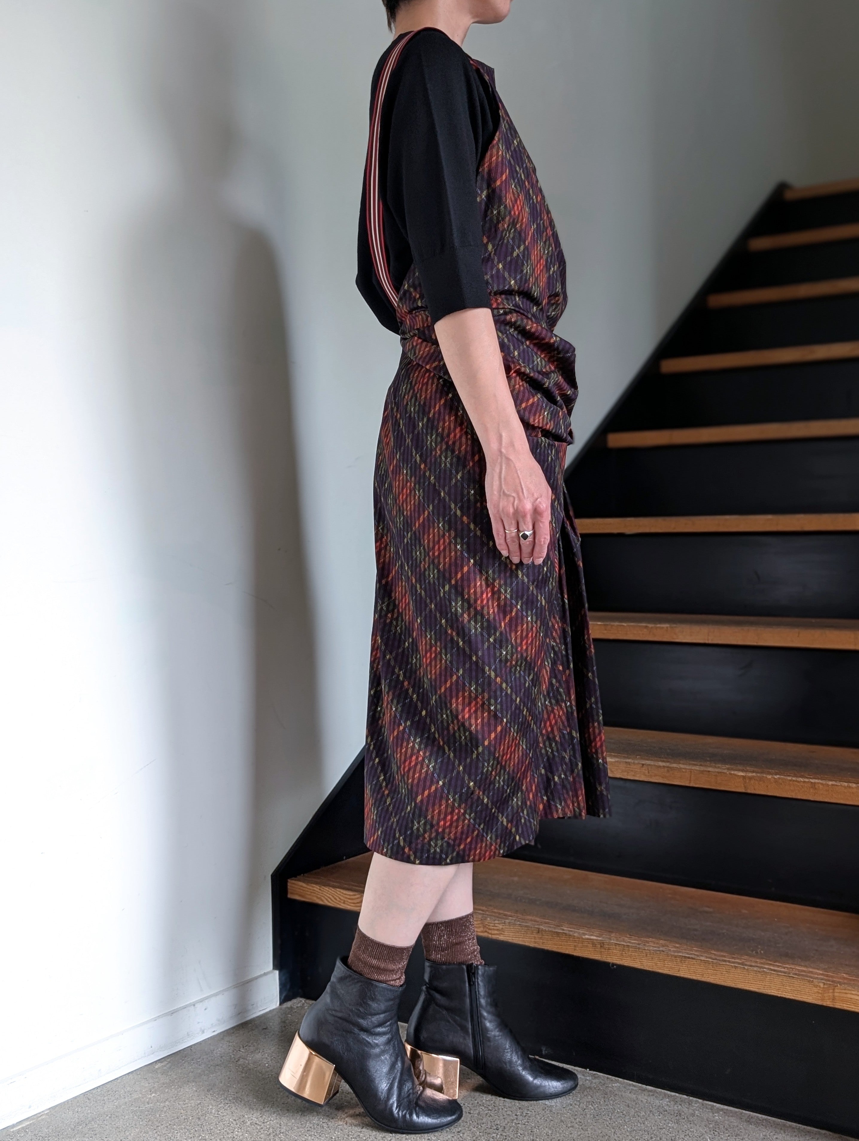 DRIES VAN NOTEN②【262-011008】DARALYN 4039 W.W.DRESS