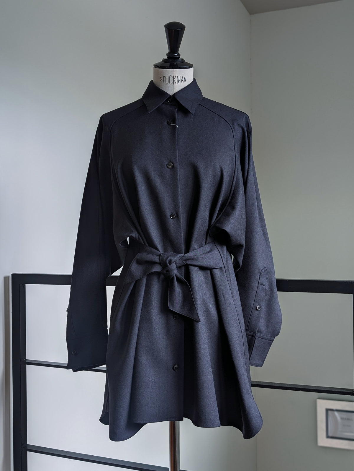 AEHRR 【087 Draping York Raglan Sleeve Shirt】