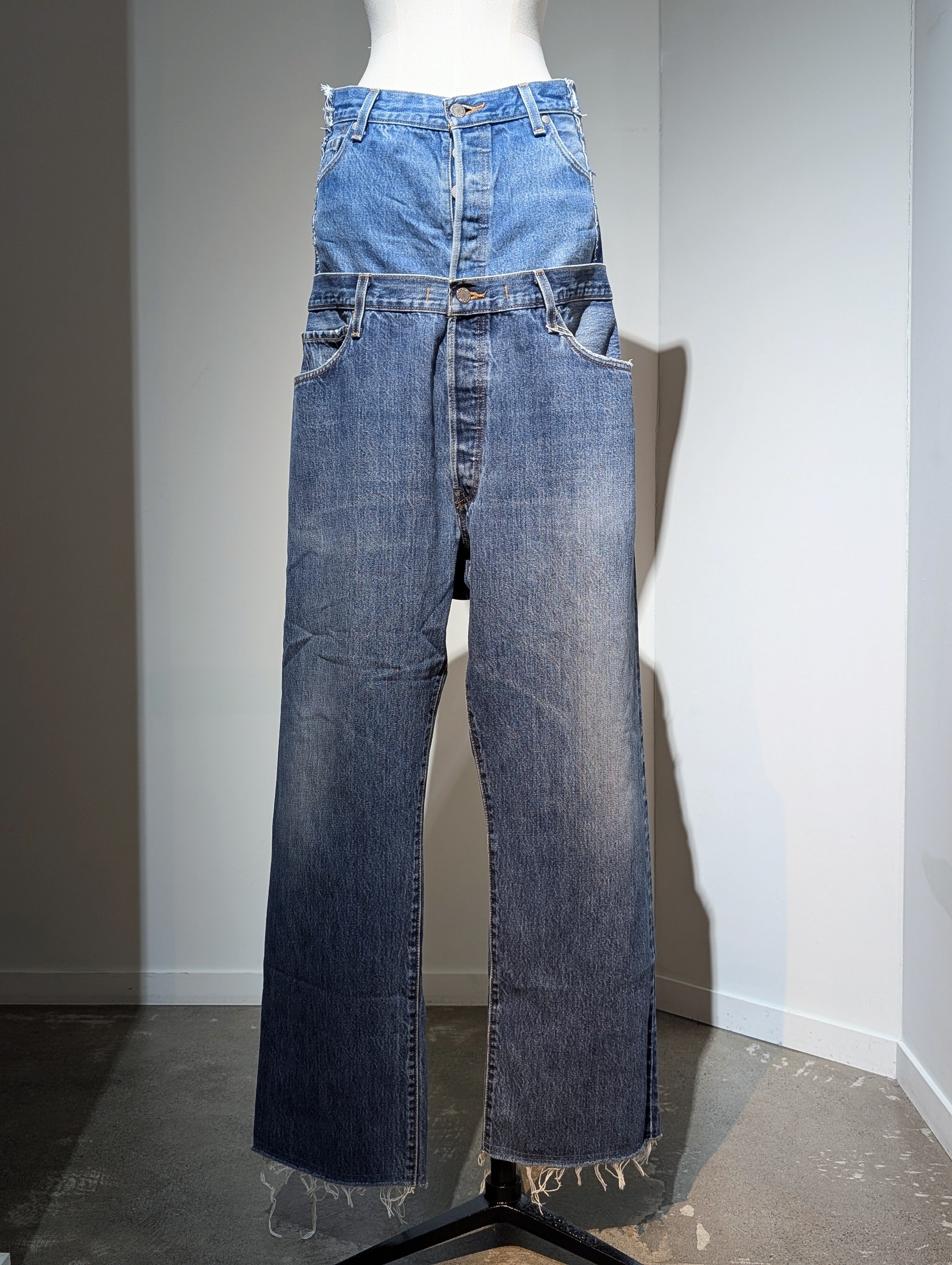 QUIITO W WAIST DENIM PT(2サイズ)
