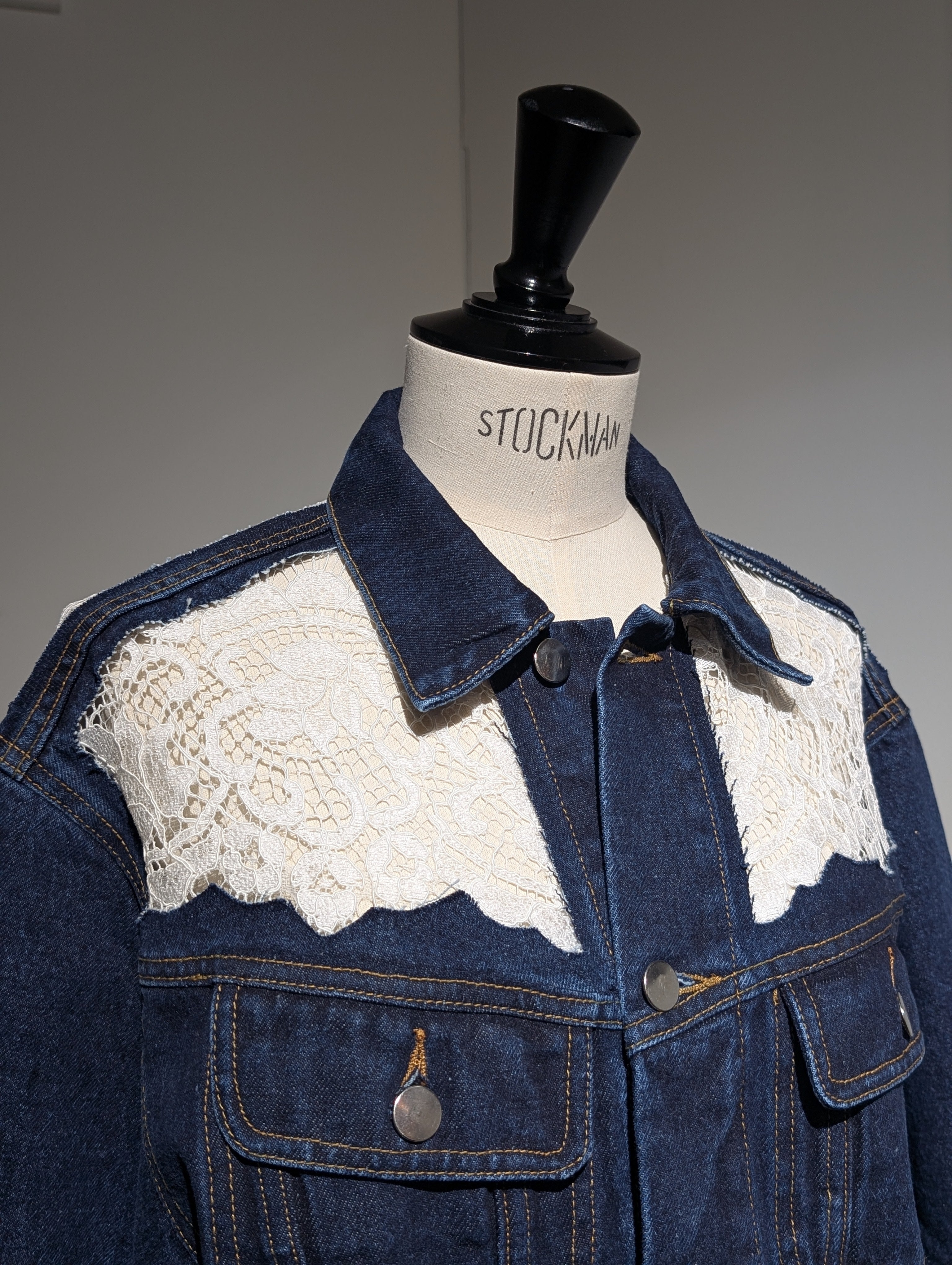 LUTZ HUELLE JUNE RACE DENIM JACKET