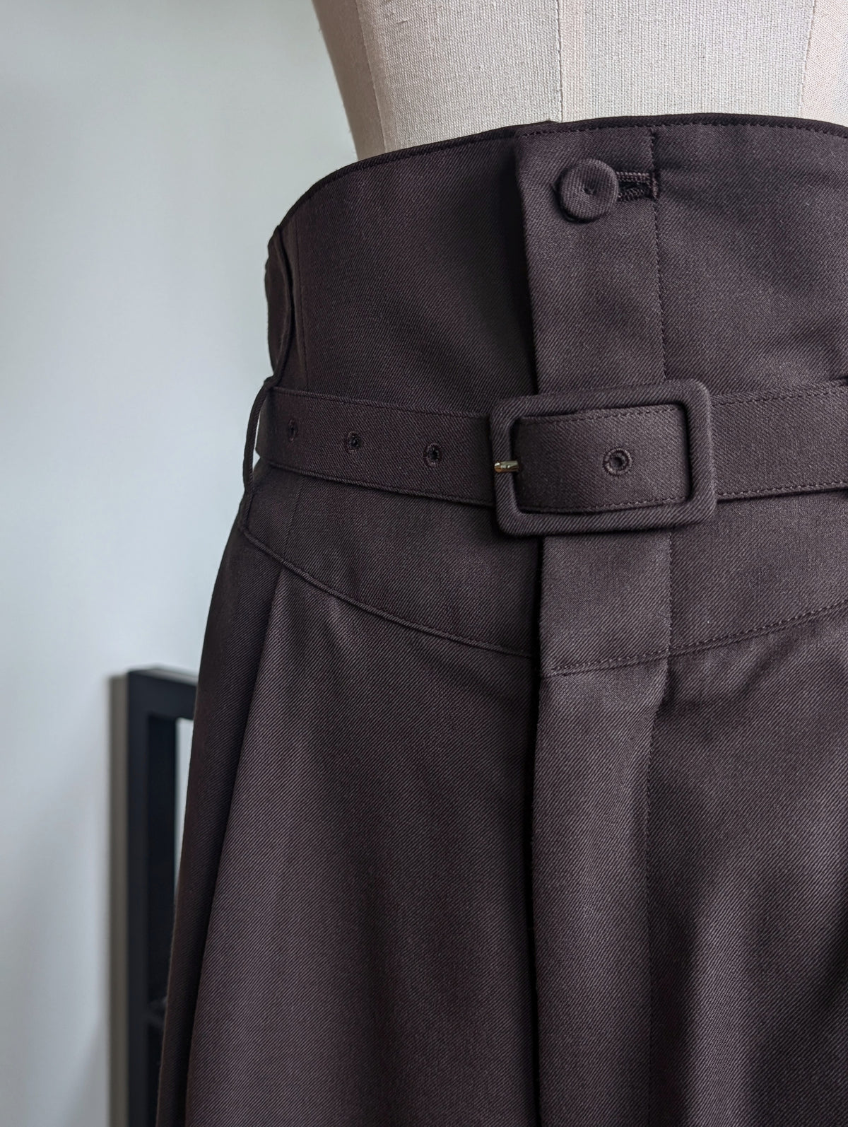 SEEALL SAW61 PT101 (YK-001)HIGH WAIST PANTS