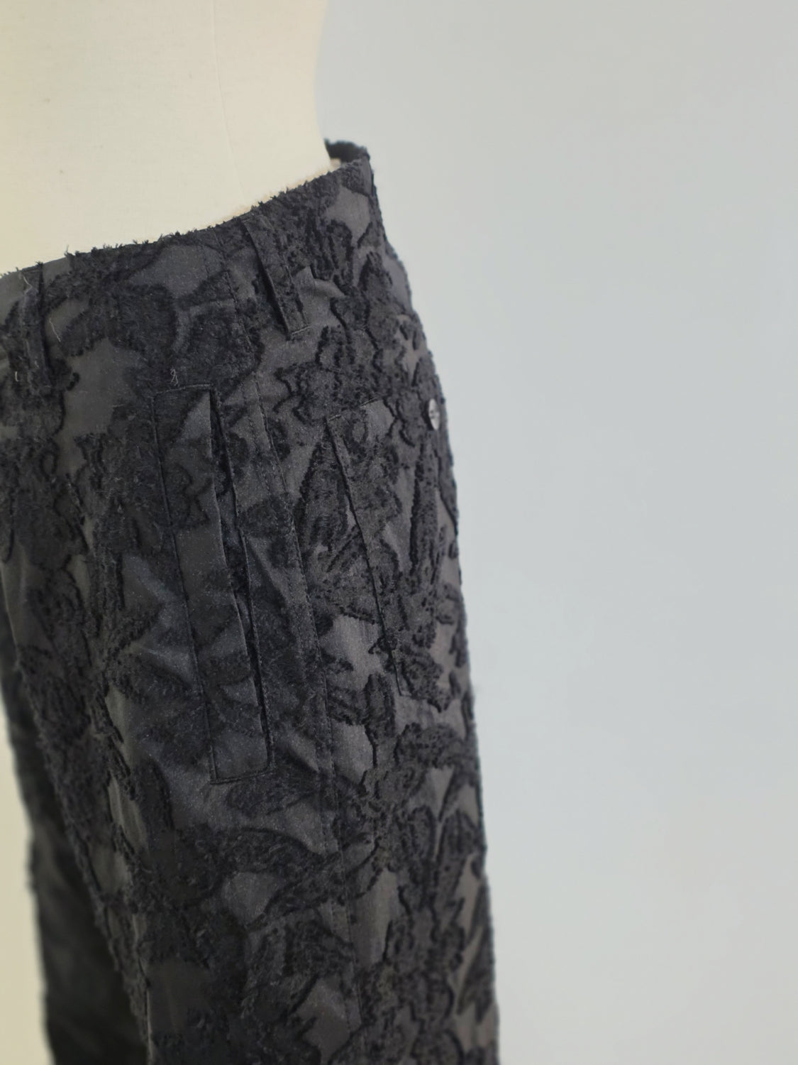 TANAKA ST-251-BF EASY PANTS (BLACK FLOWER)