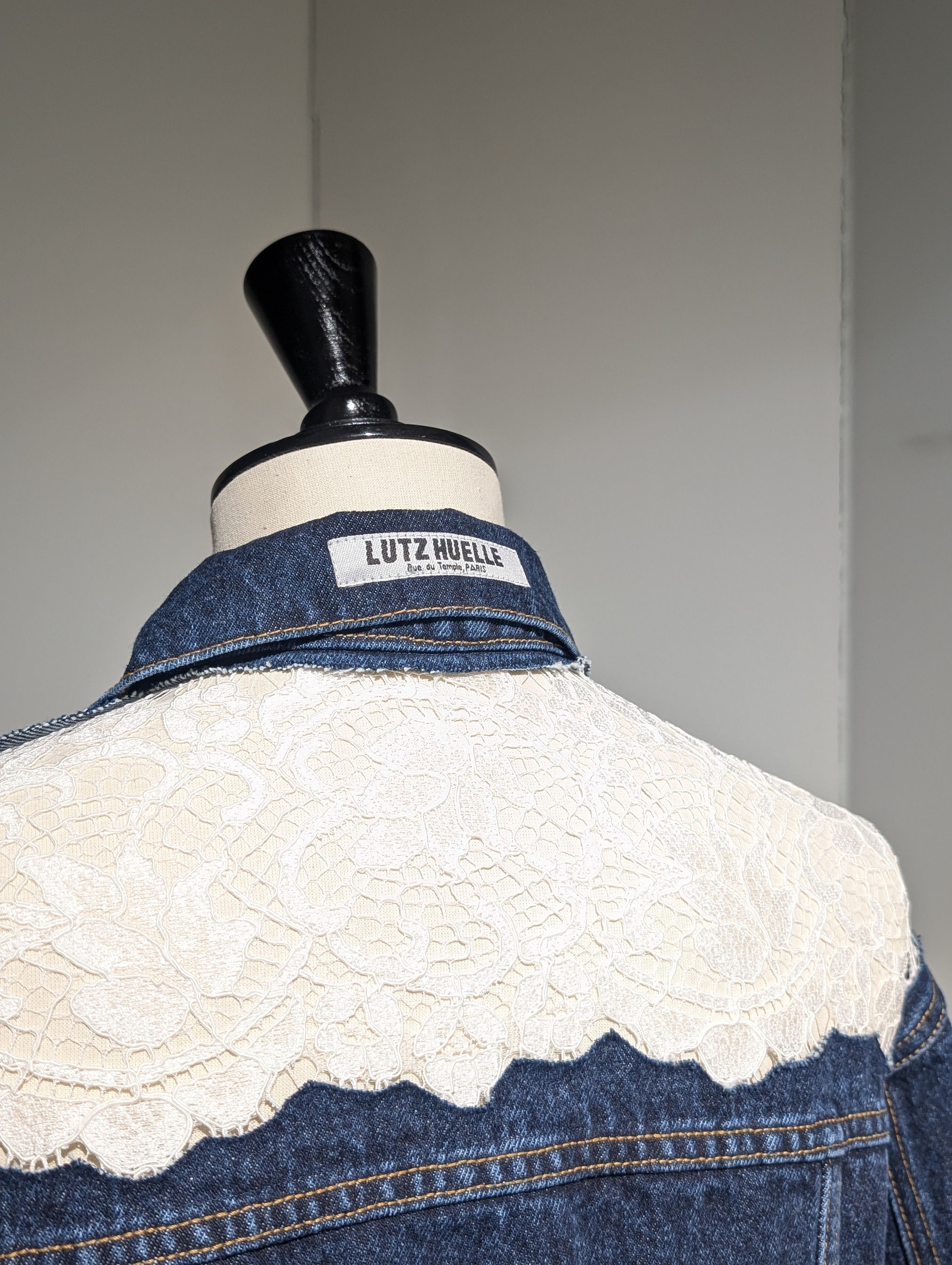LUTZ HUELLE JUNE RACE DENIM JACKET