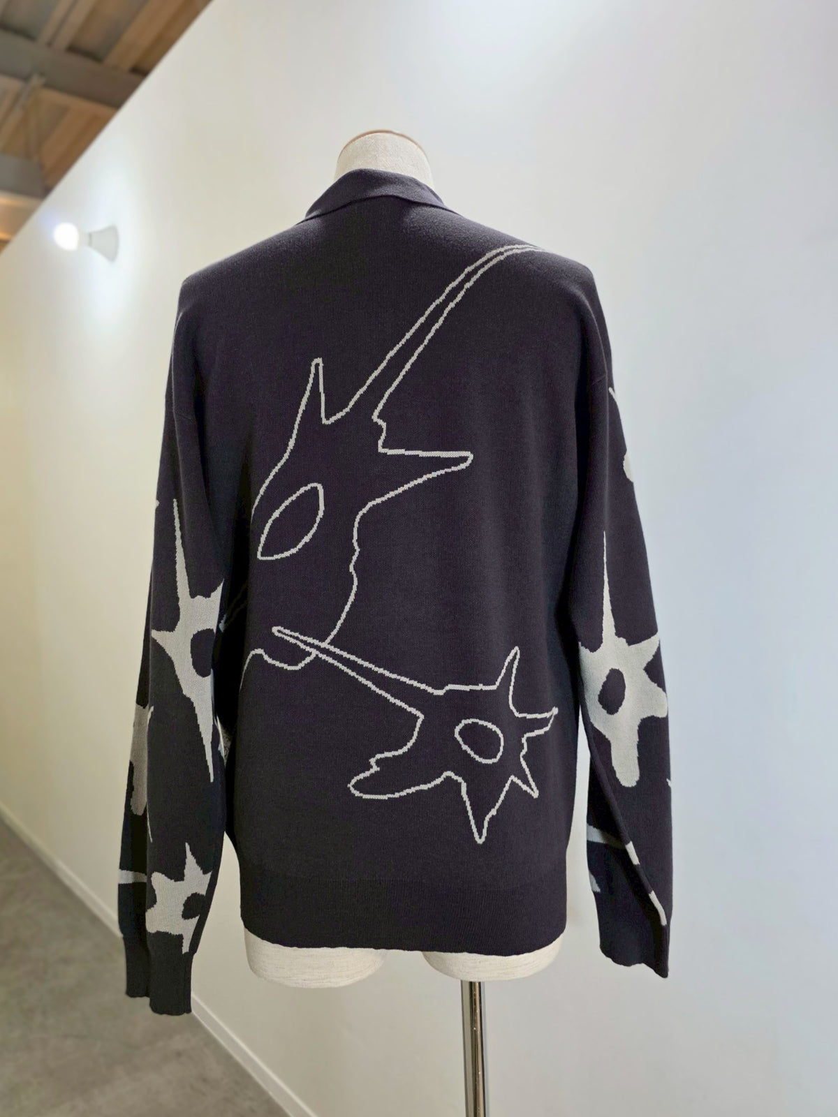 P.A.M CELESTIAL KNITTED POLO SWEATER