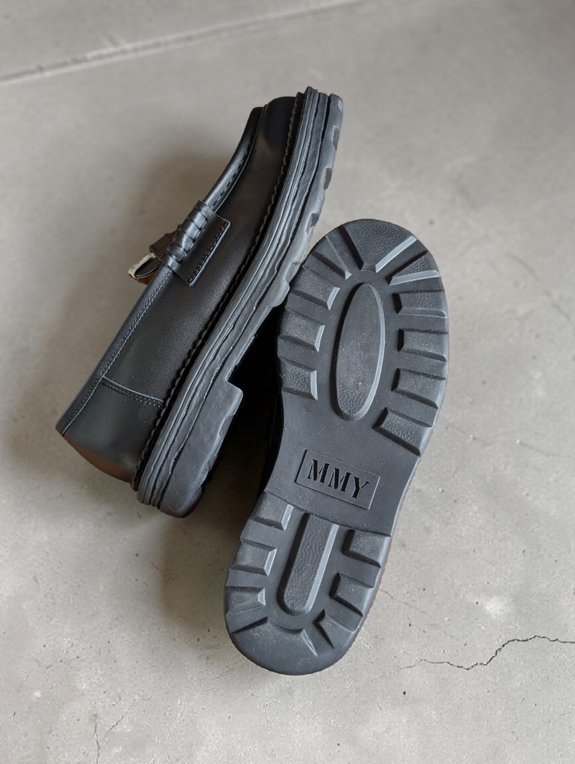 General Scale. Maison MIHARA YASUHIRO / "ANDY" Leather Loafers