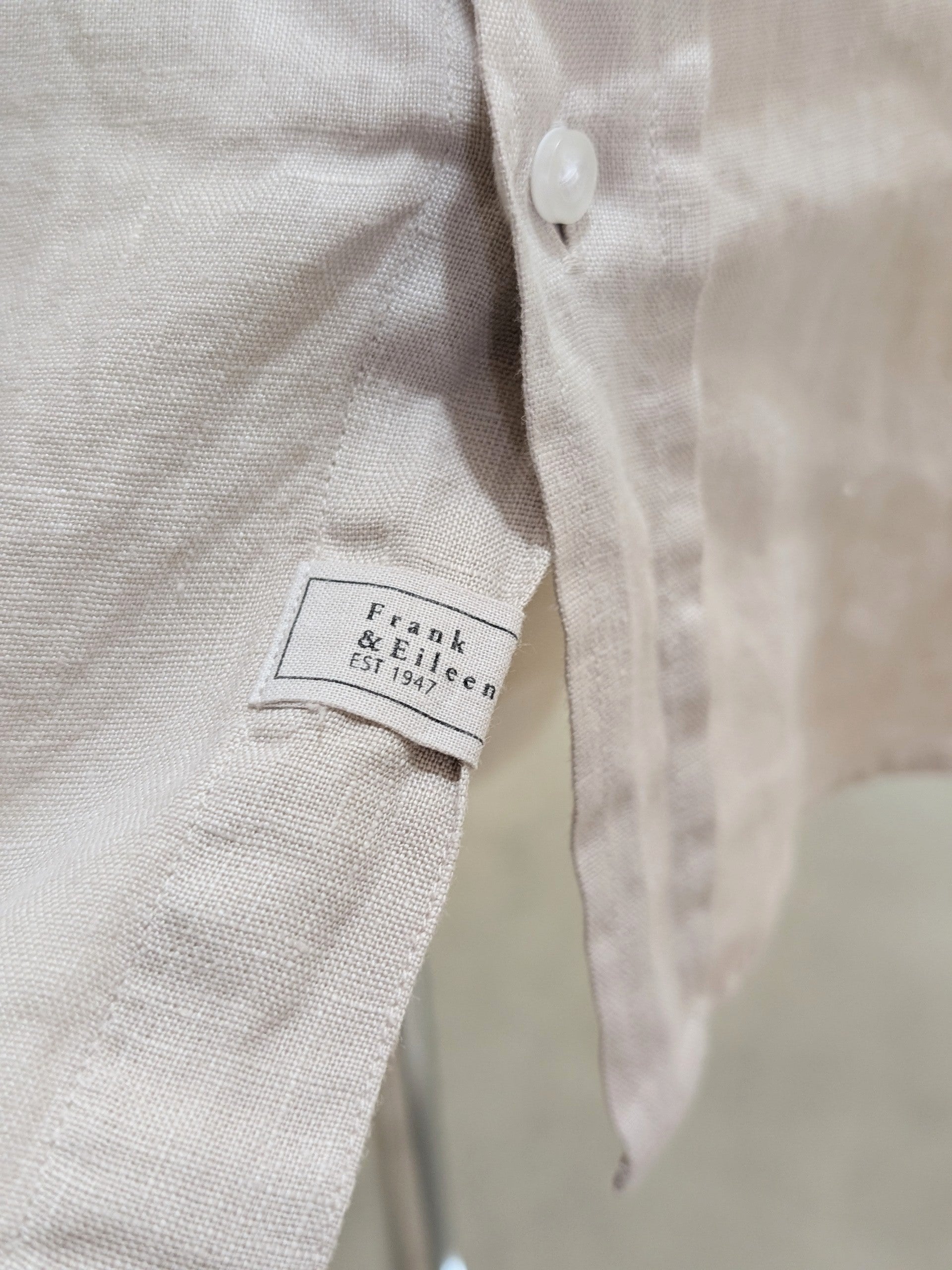 Frank&Eileen "FINBAR" WASHED LINEN SHIRTS